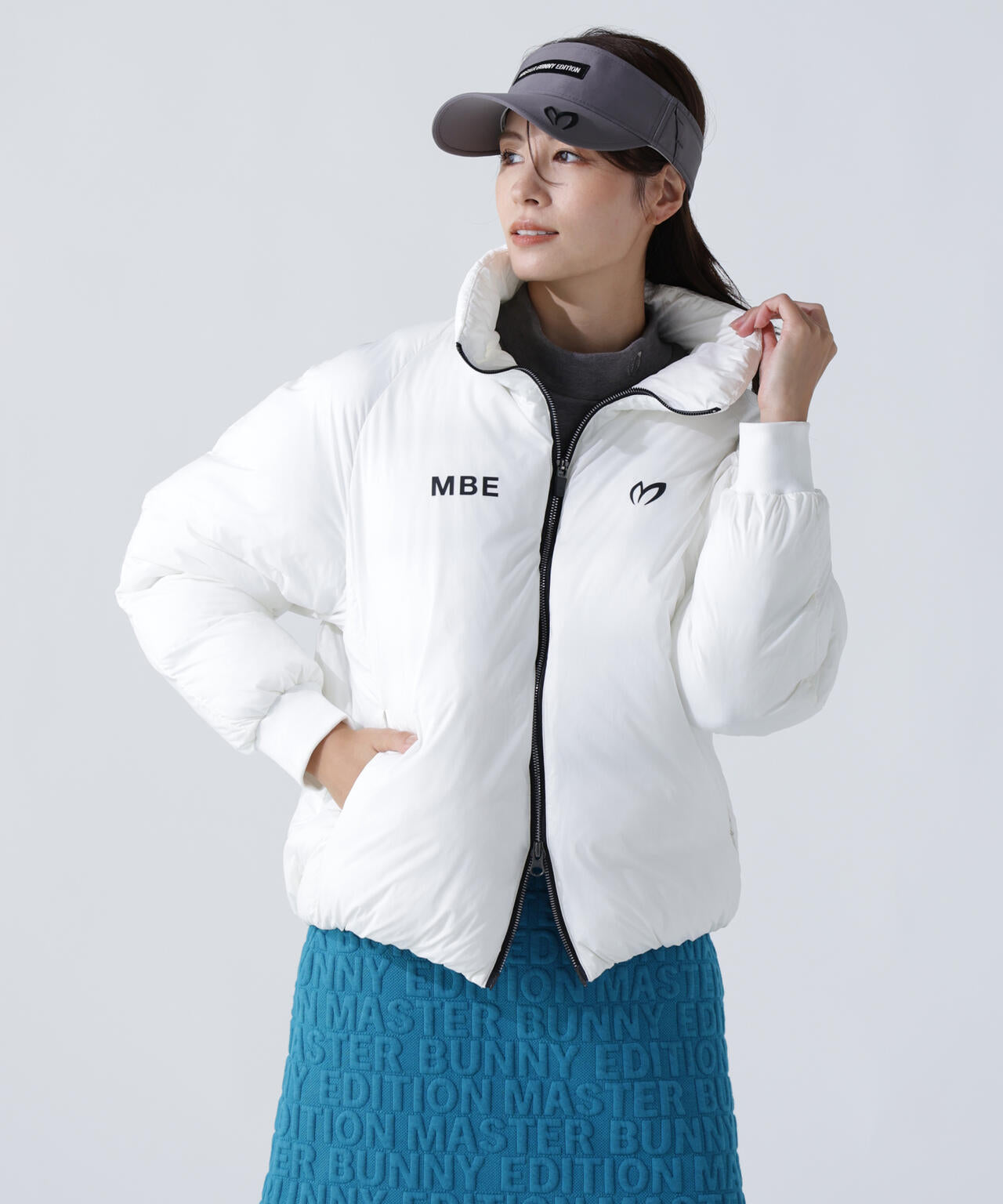 ダントツ撥水中綿ジップアップブルゾン