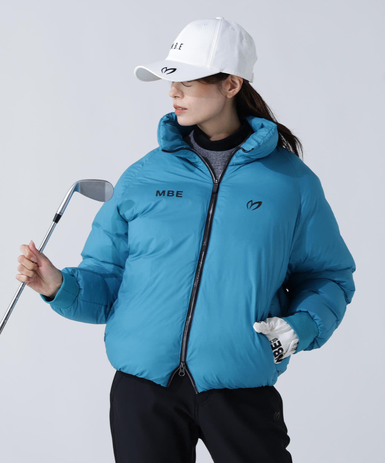 ダントツ撥水中綿ジップアップブルゾン