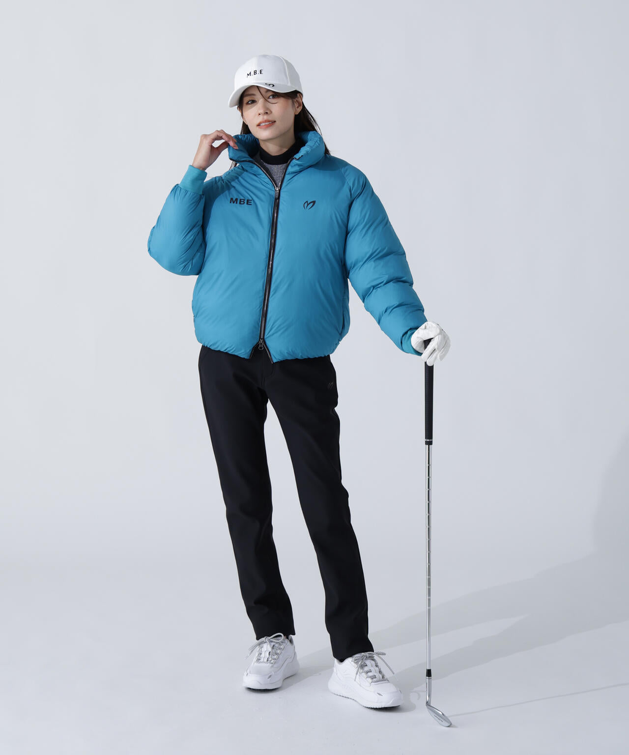 ダントツ撥水中綿ジップアップブルゾン