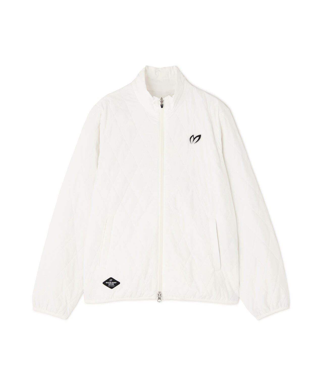 ナイロンタフタ中綿ジップアップブルゾン