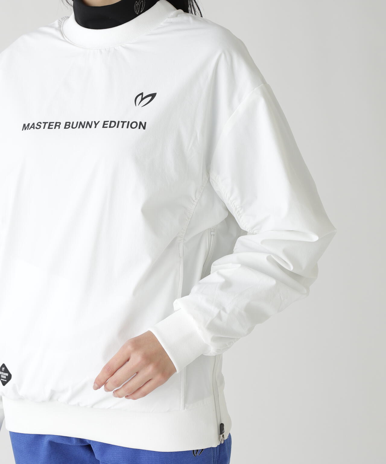 ナイロンストレッチクルーネックプルオーバー | MASTER BUNNY EDITION