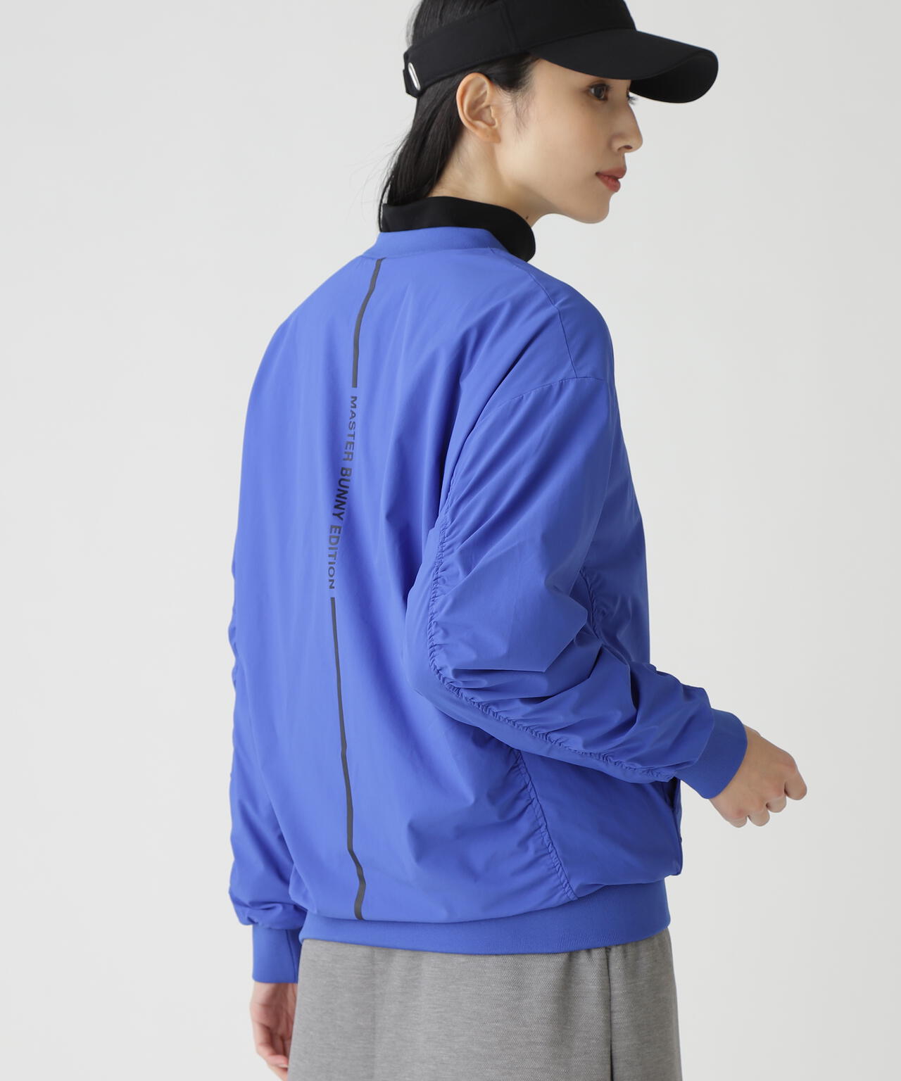 ナイロンストレッチクルーネックプルオーバー | MASTER BUNNY