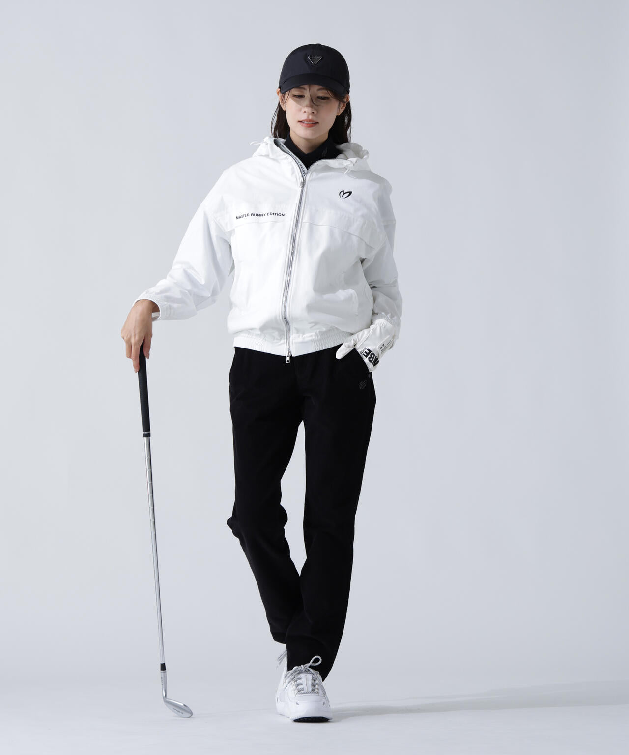 ストレッチリップストップ×高密度ツイル レイヤードフーディブルゾン