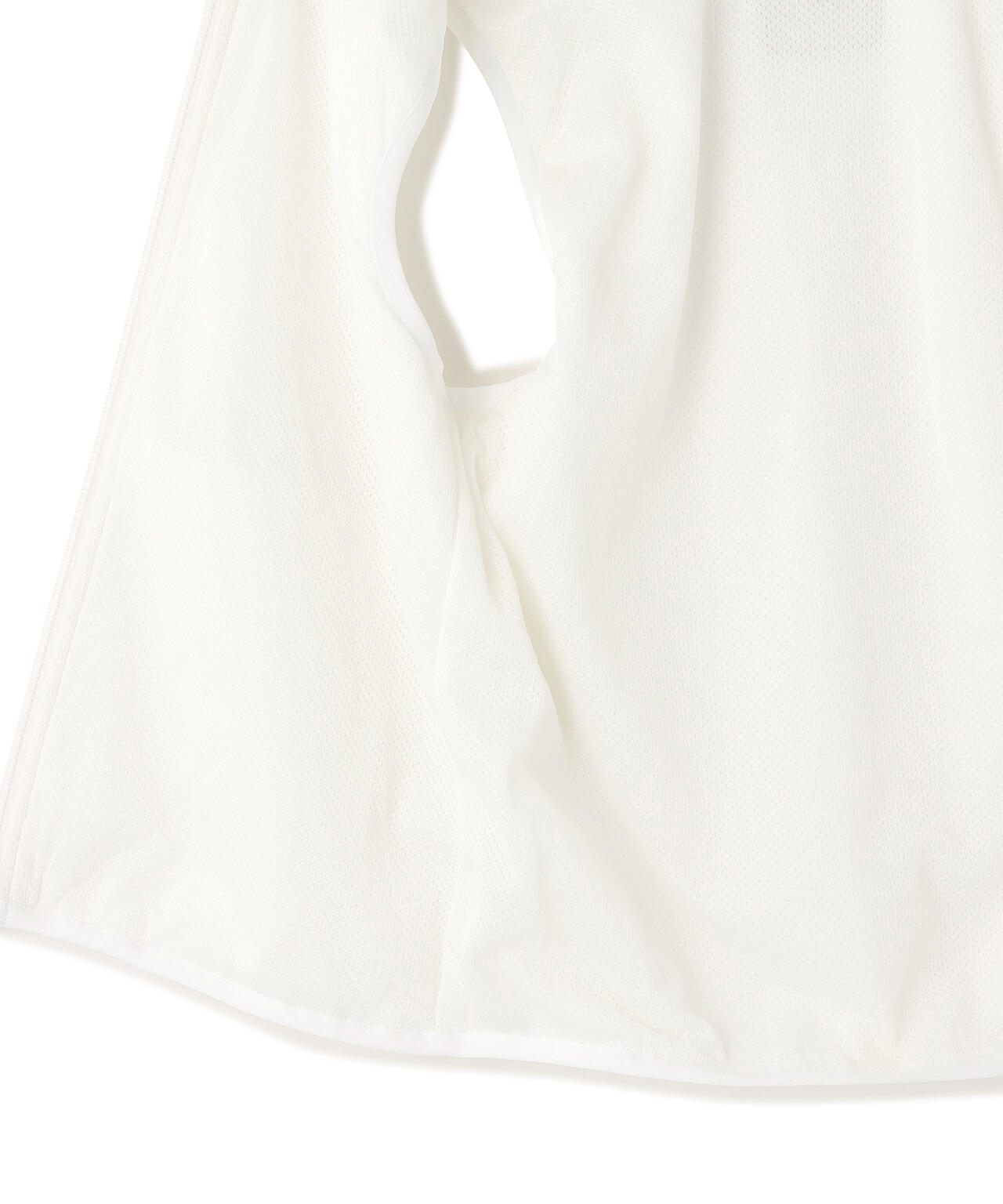 ストレッチリップストップ×高密度ツイル レイヤードフーディブルゾン