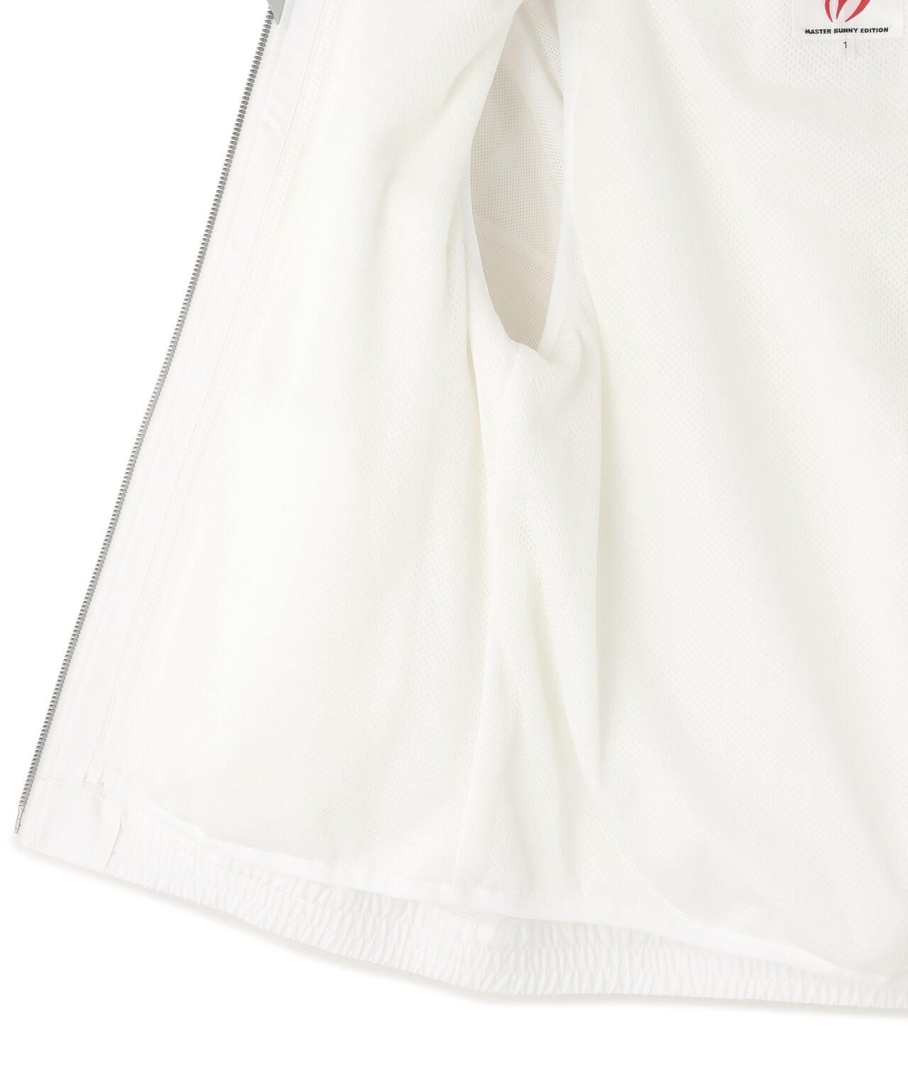 ストレッチリップストップ×高密度ツイル レイヤードフーディブルゾン