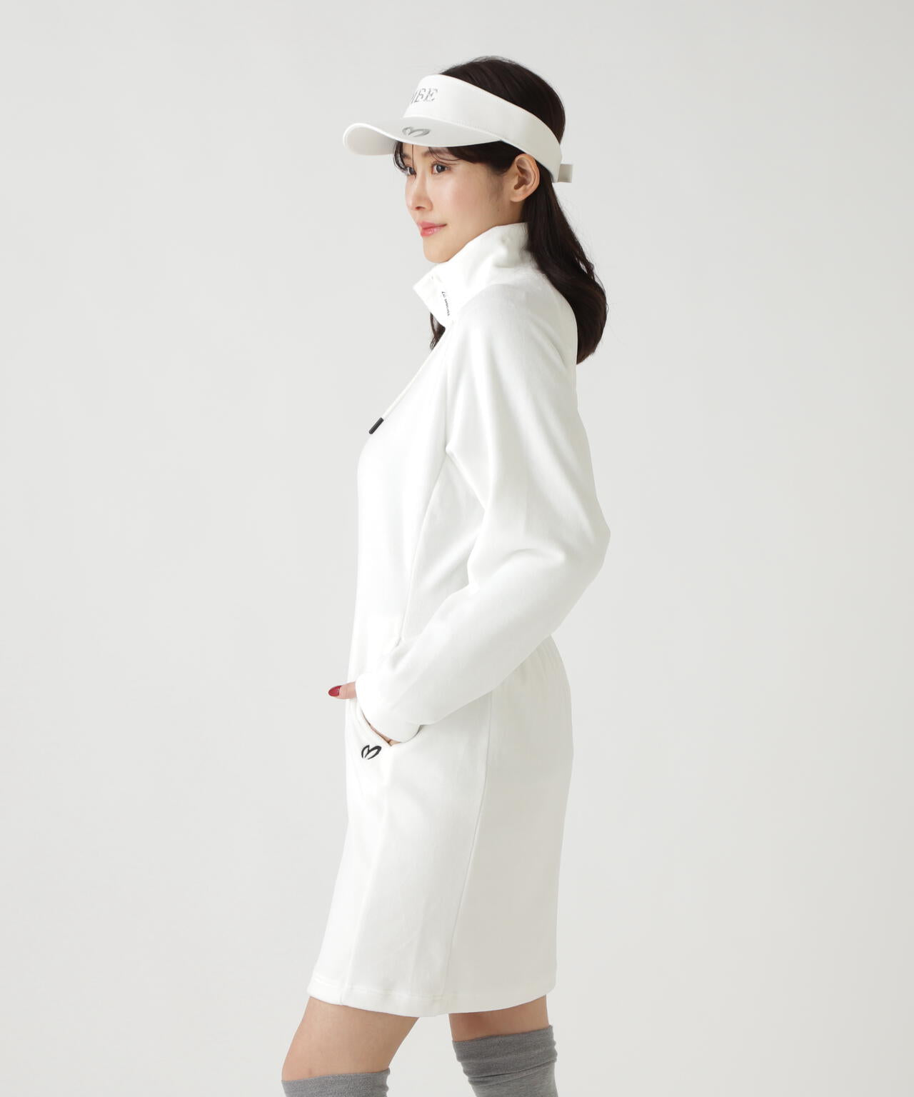 ベロアワンピース