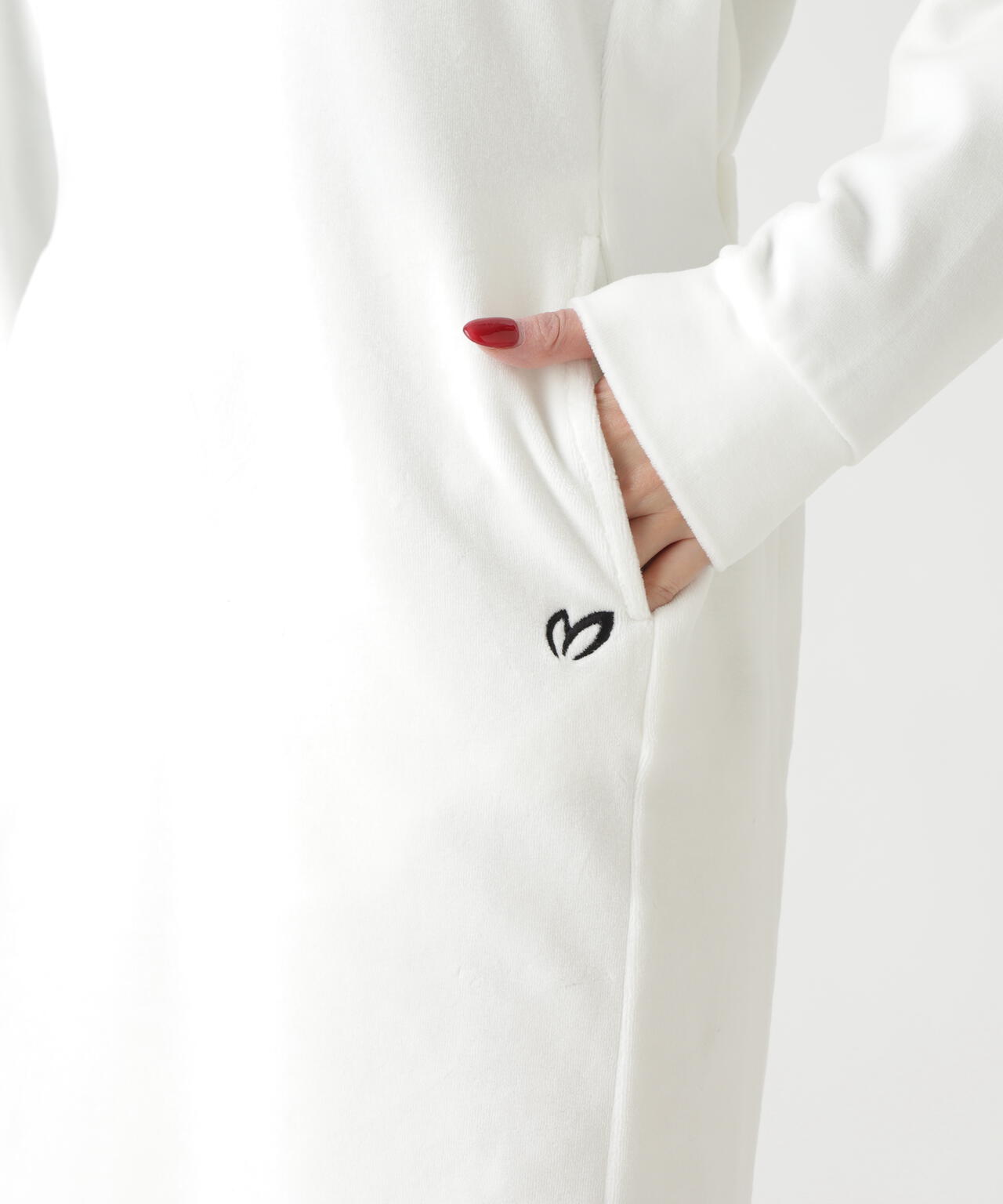 ベロアワンピース