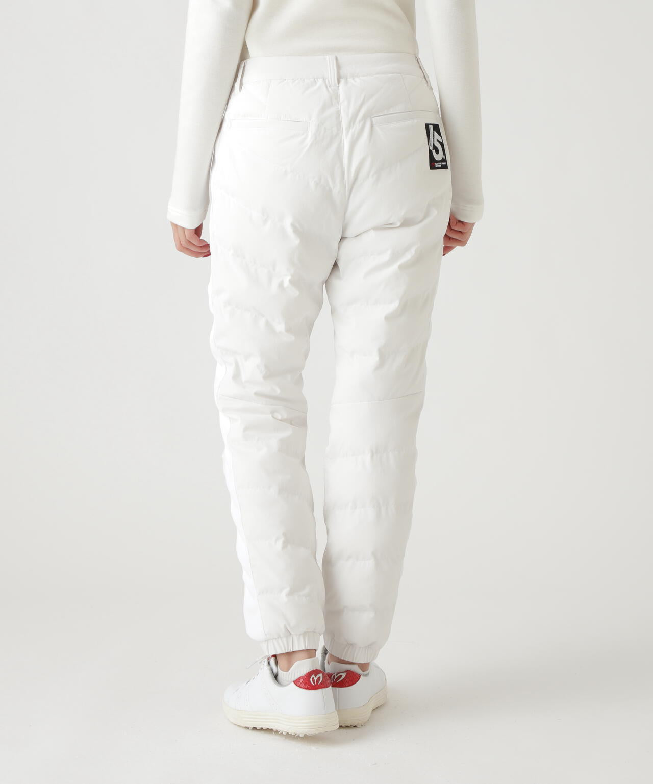 グログラン中綿ストレッチパンツ