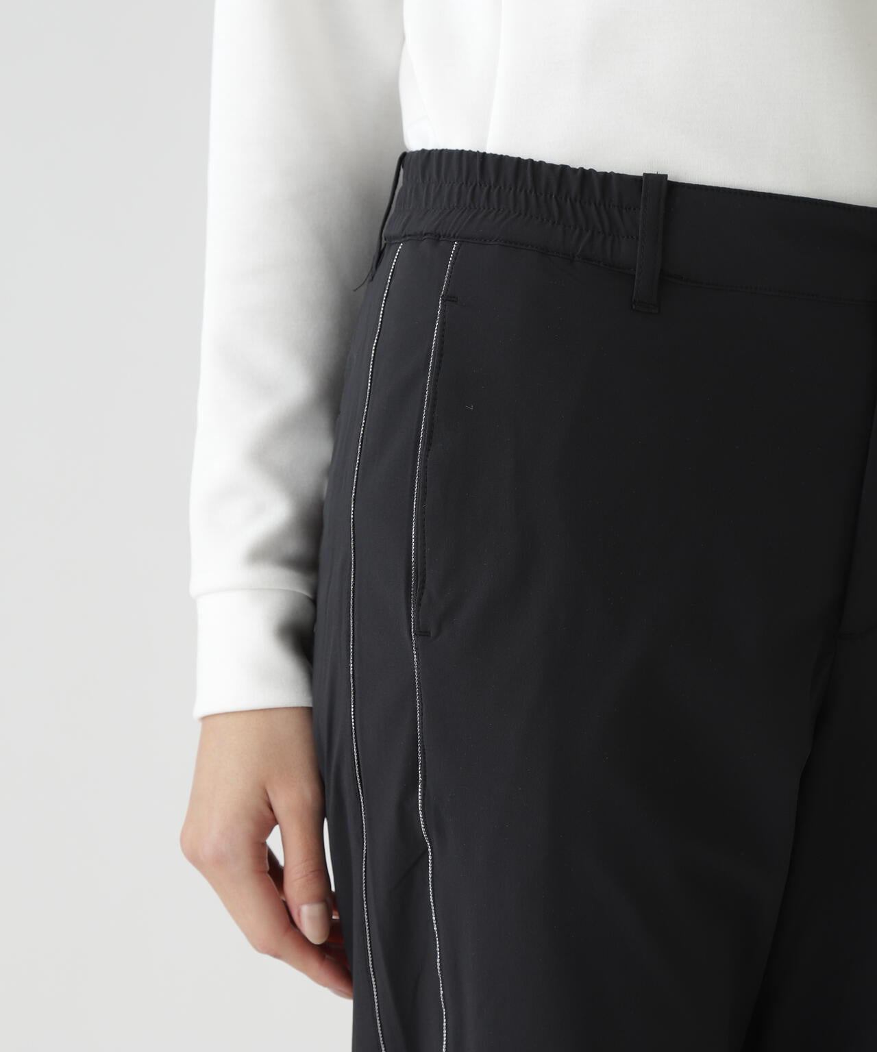 マスターバニー　長ズボン　黒　素材ナイロンポリウレタン　7番サイズ　96センチ ナイロンストレッチパンツ | MASTER BUNNY EDITION（マスターバニー