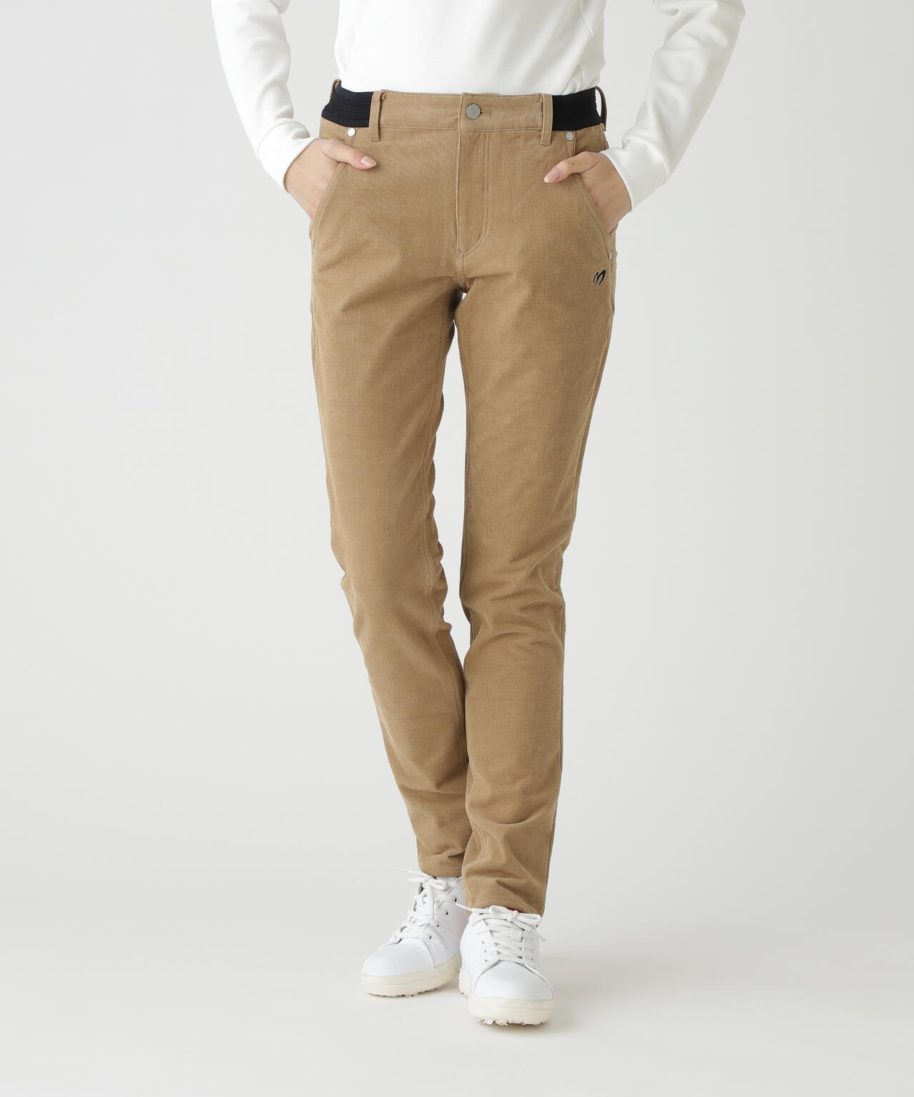 ドビーストレッチ起毛パンツ