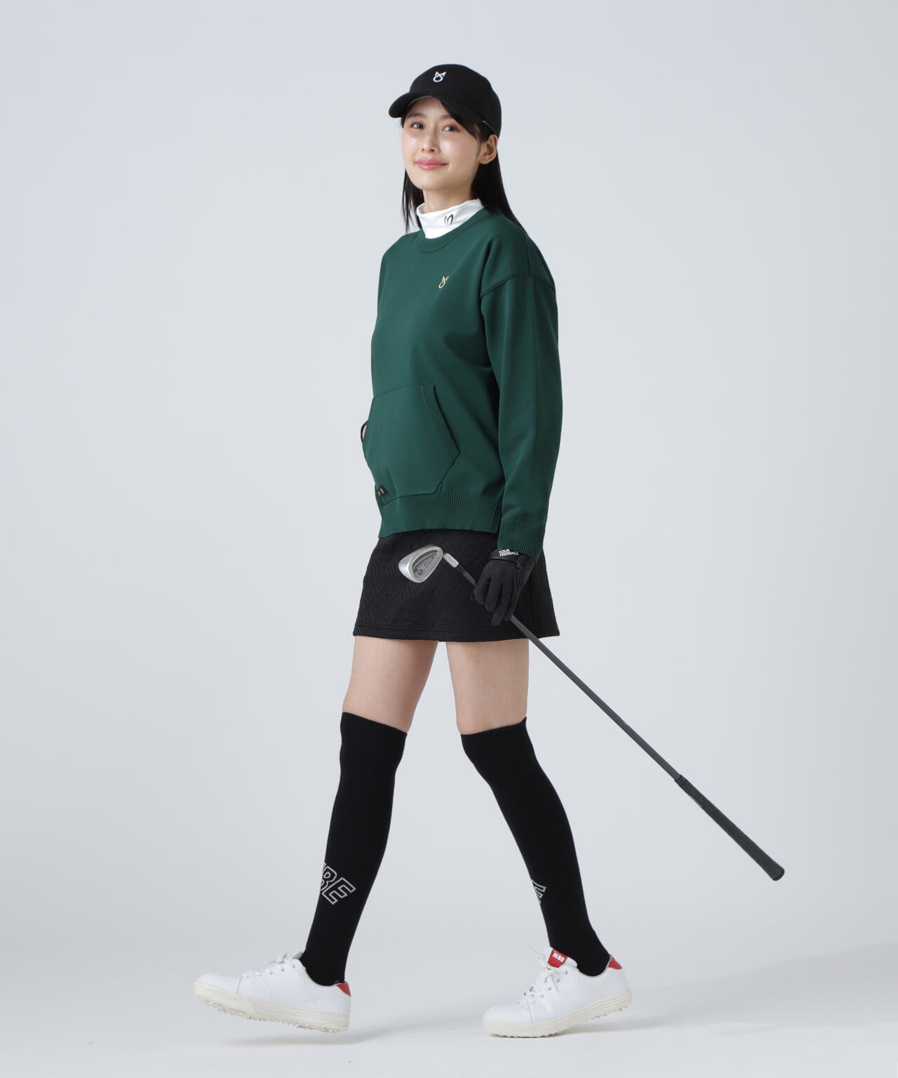 ロゴジャガードストレッチスカート