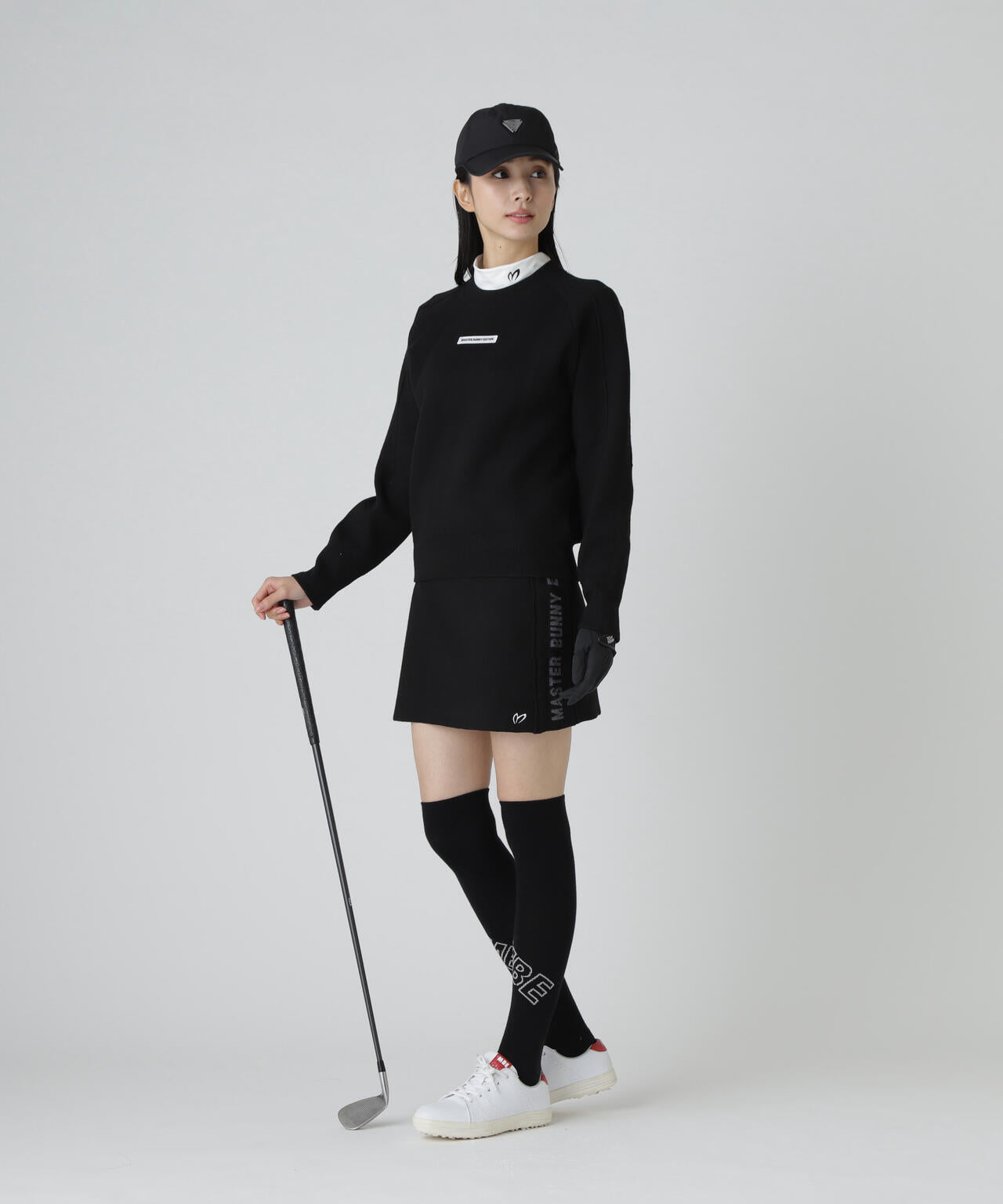 Ｗジャガードニットスカート