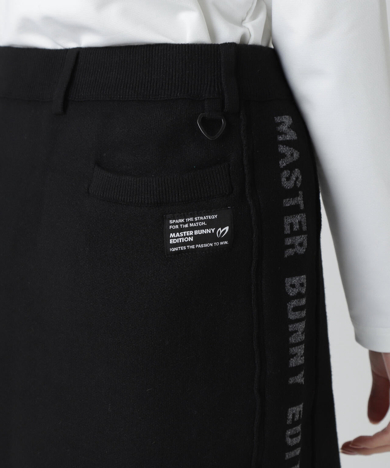 Ｗジャガードニットスカート