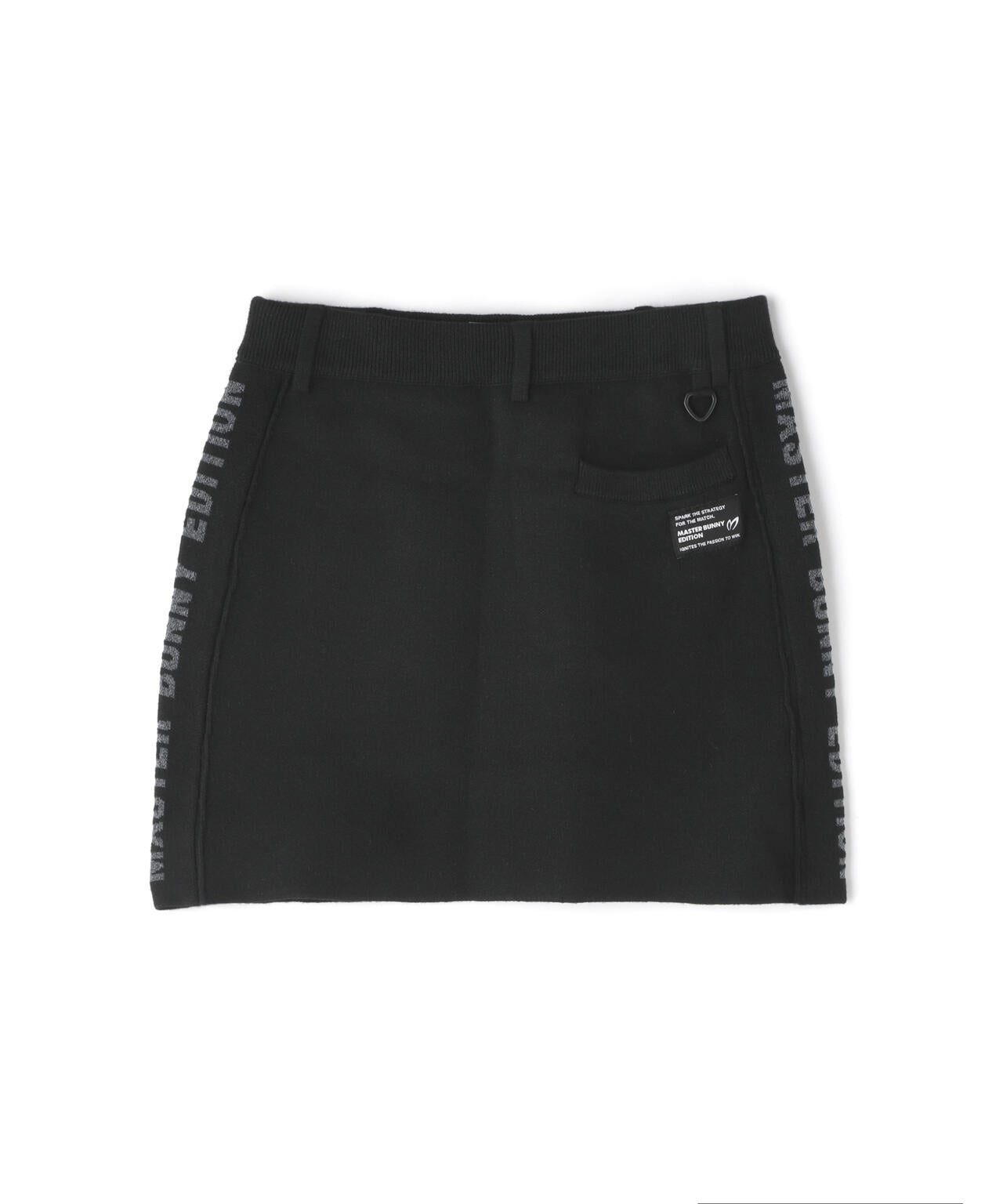 Ｗジャガードニットスカート