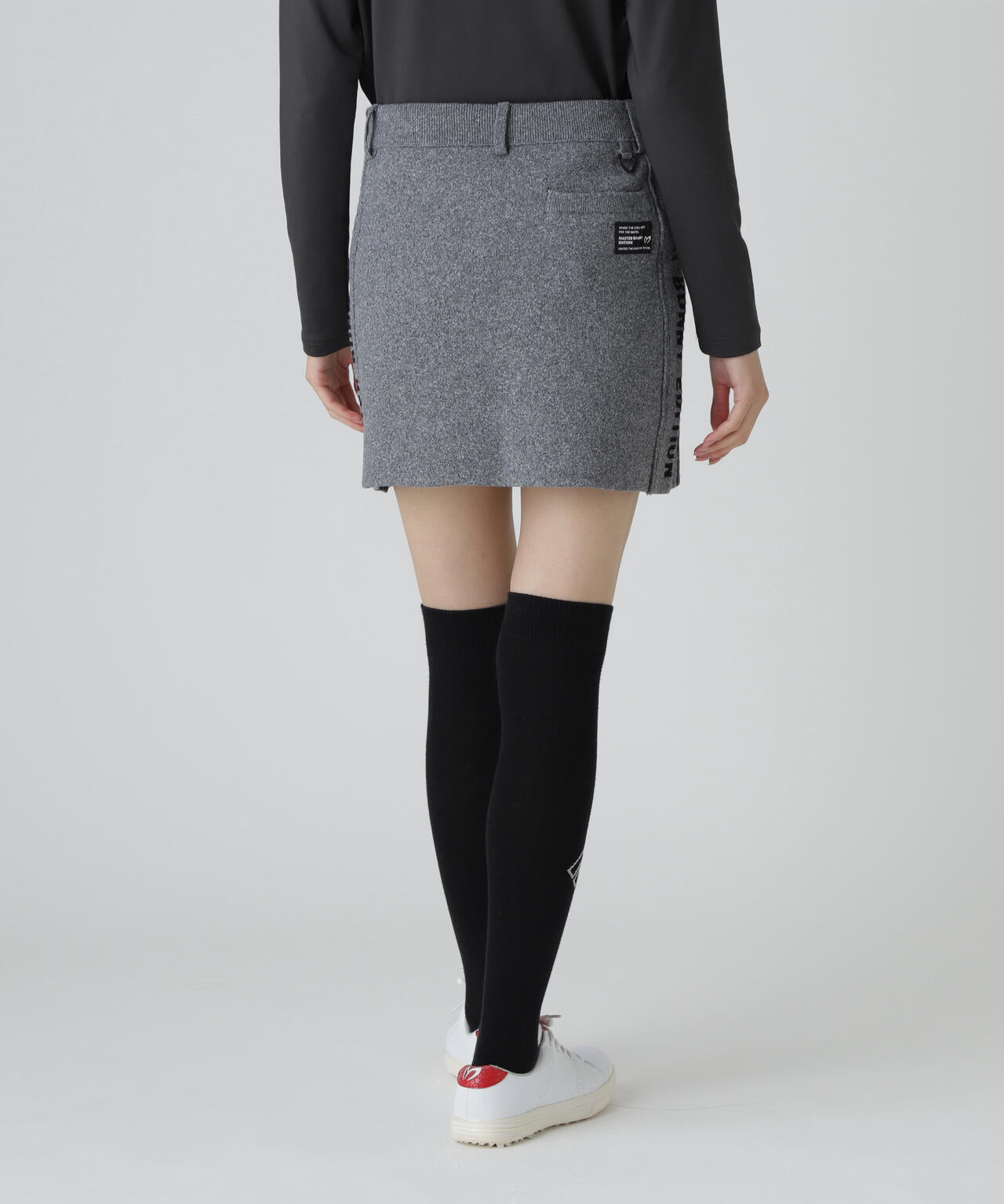 Ｗジャガードニットスカート