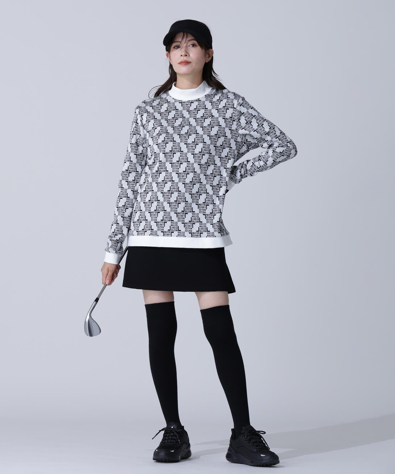 鹿の子ダンボールスカート