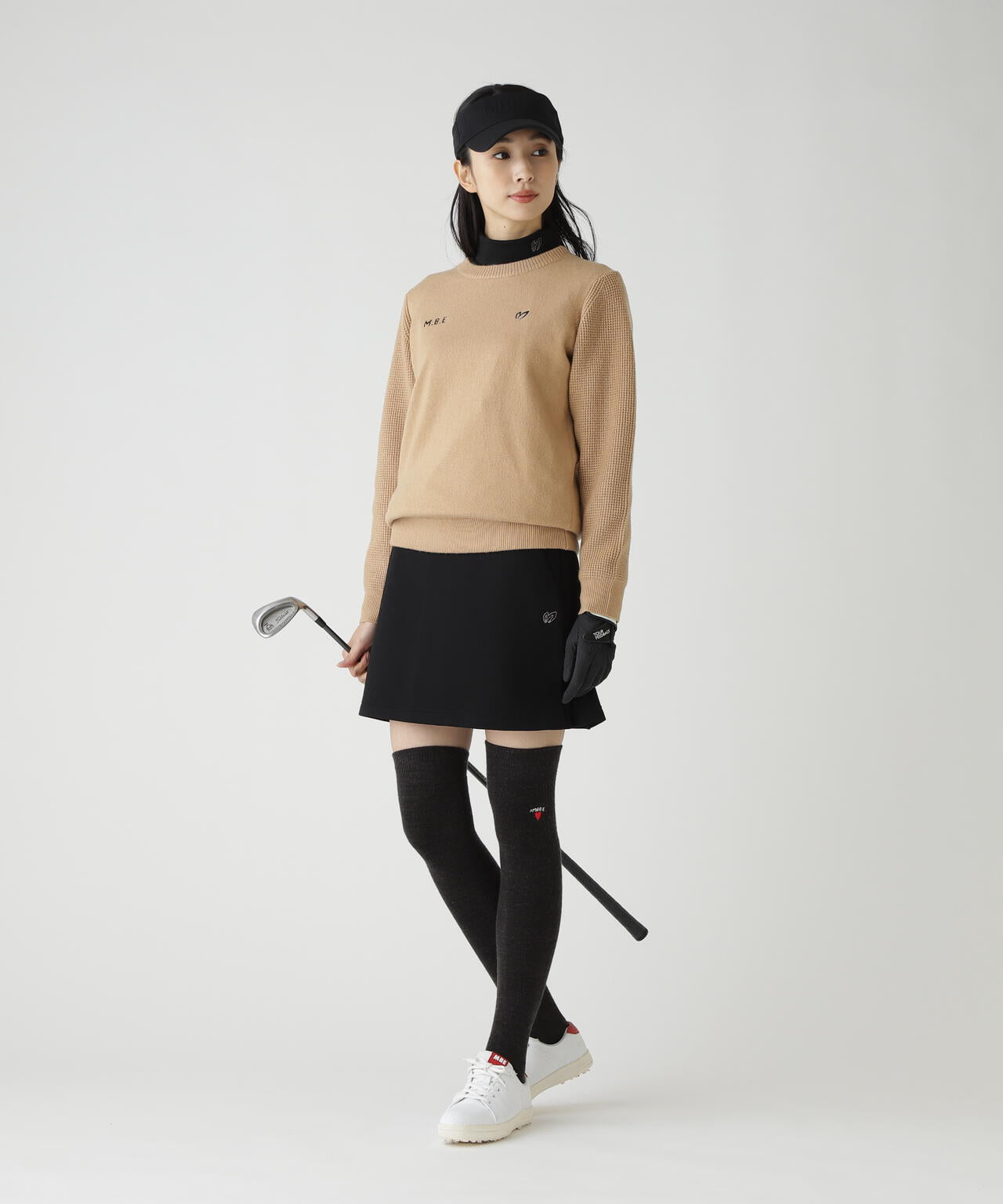 鹿の子ダンボールスカート