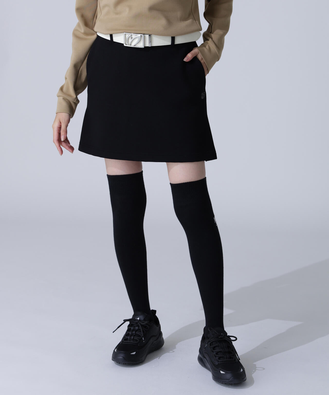 鹿の子ダンボールスカート