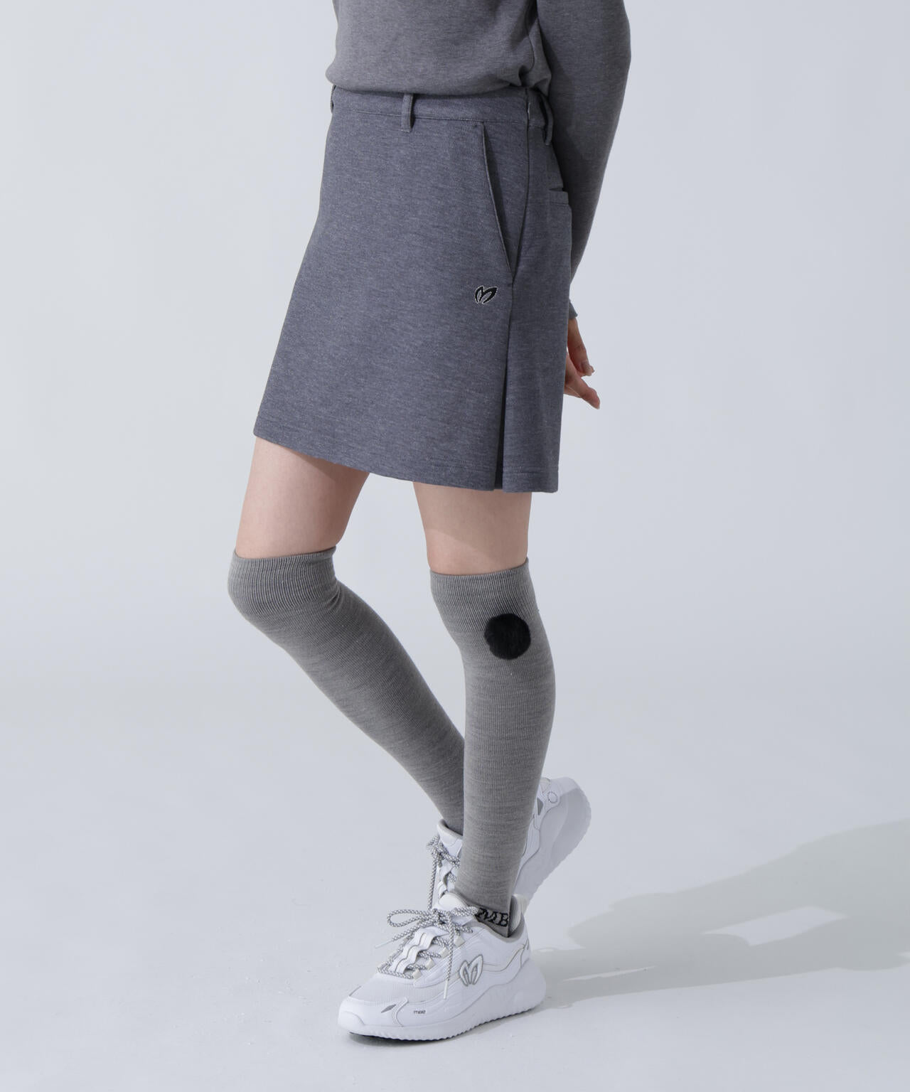 鹿の子ダンボールスカート