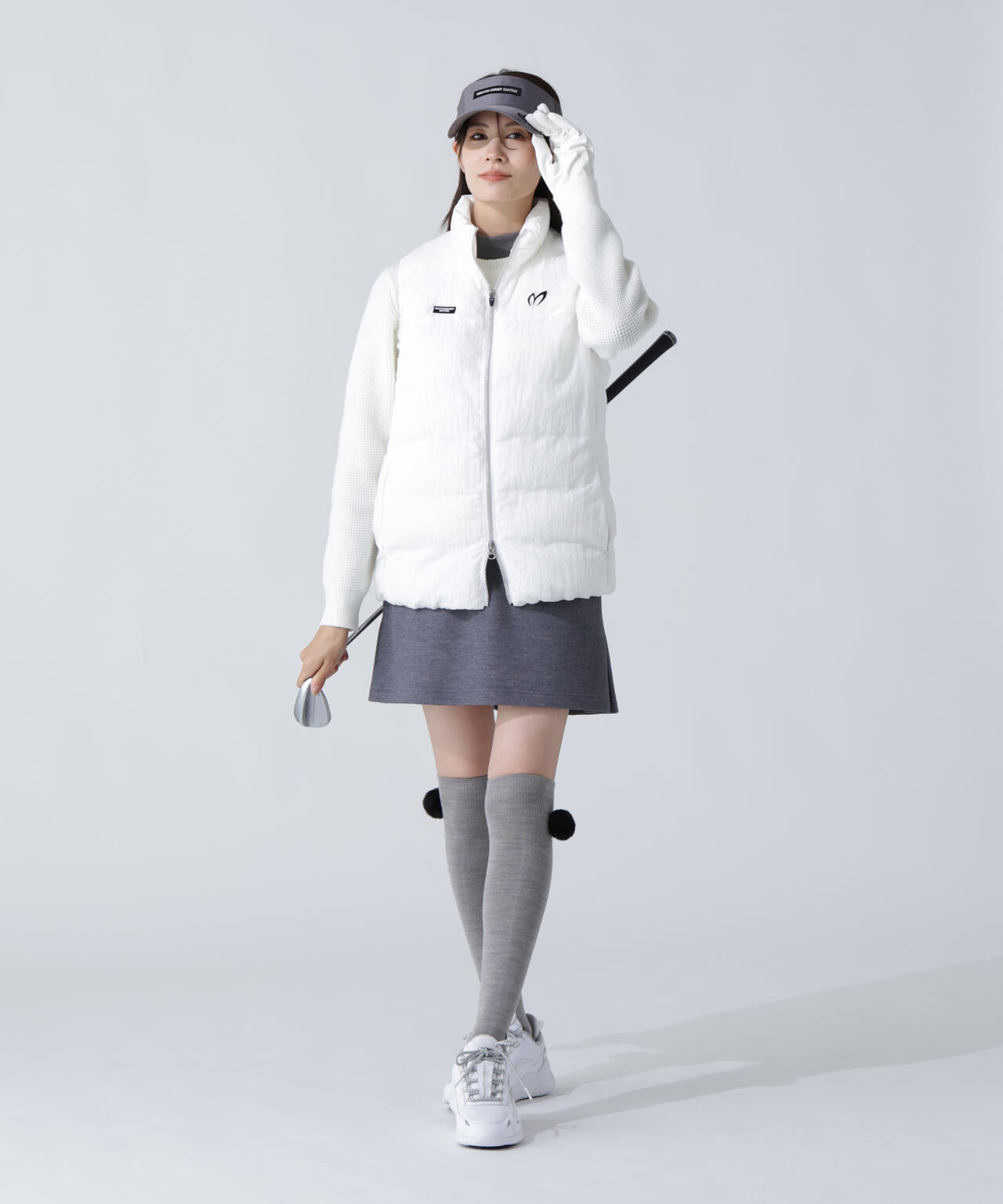 鹿の子ダンボールスカート