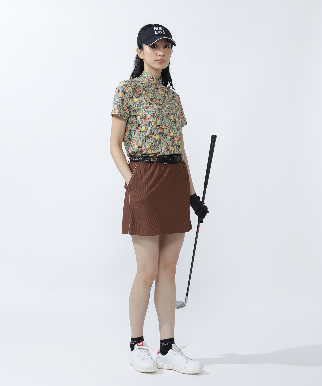 2WAYドビーストレッチスカート