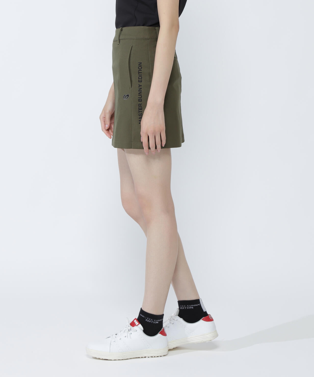 シワストレッチ撥水スカート