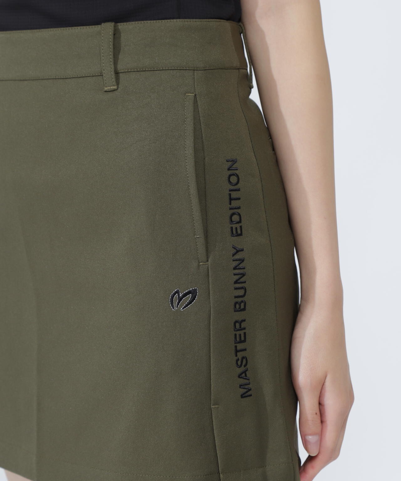 シワストレッチ撥水スカート