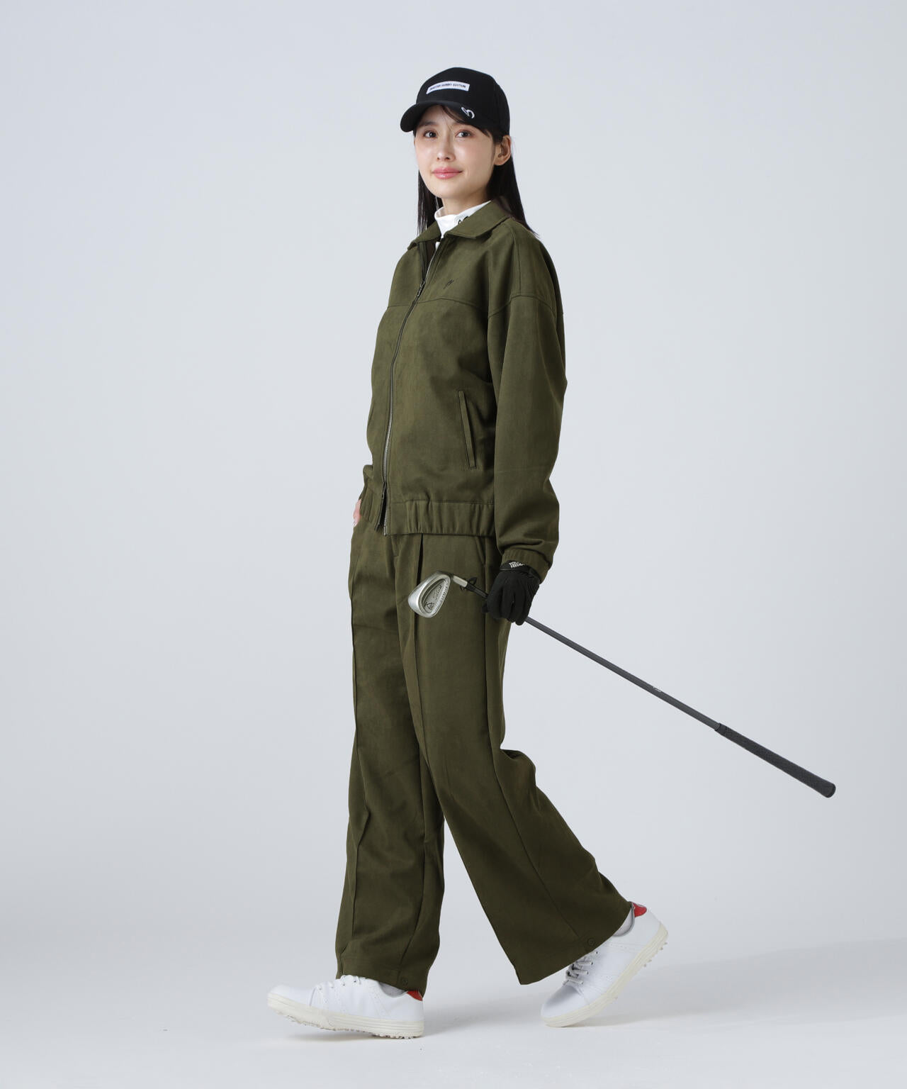 スウェードタッチスムースワイドパンツ | MASTER BUNNY EDITION