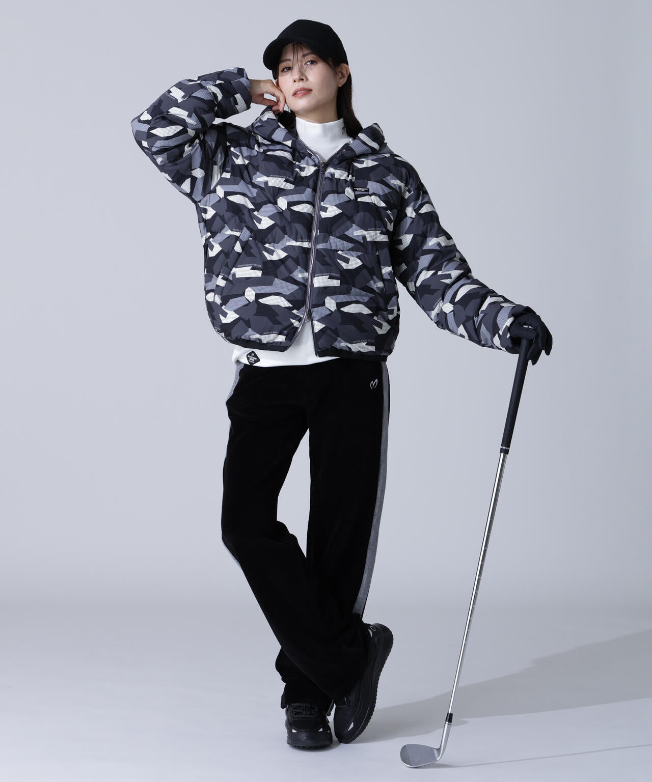 【岩井ツインズコラボカラーあり】ベロアパンツ