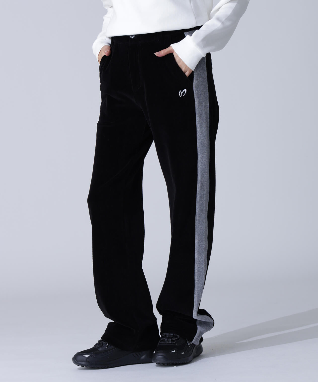 【岩井ツインズコラボカラーあり】ベロアパンツ