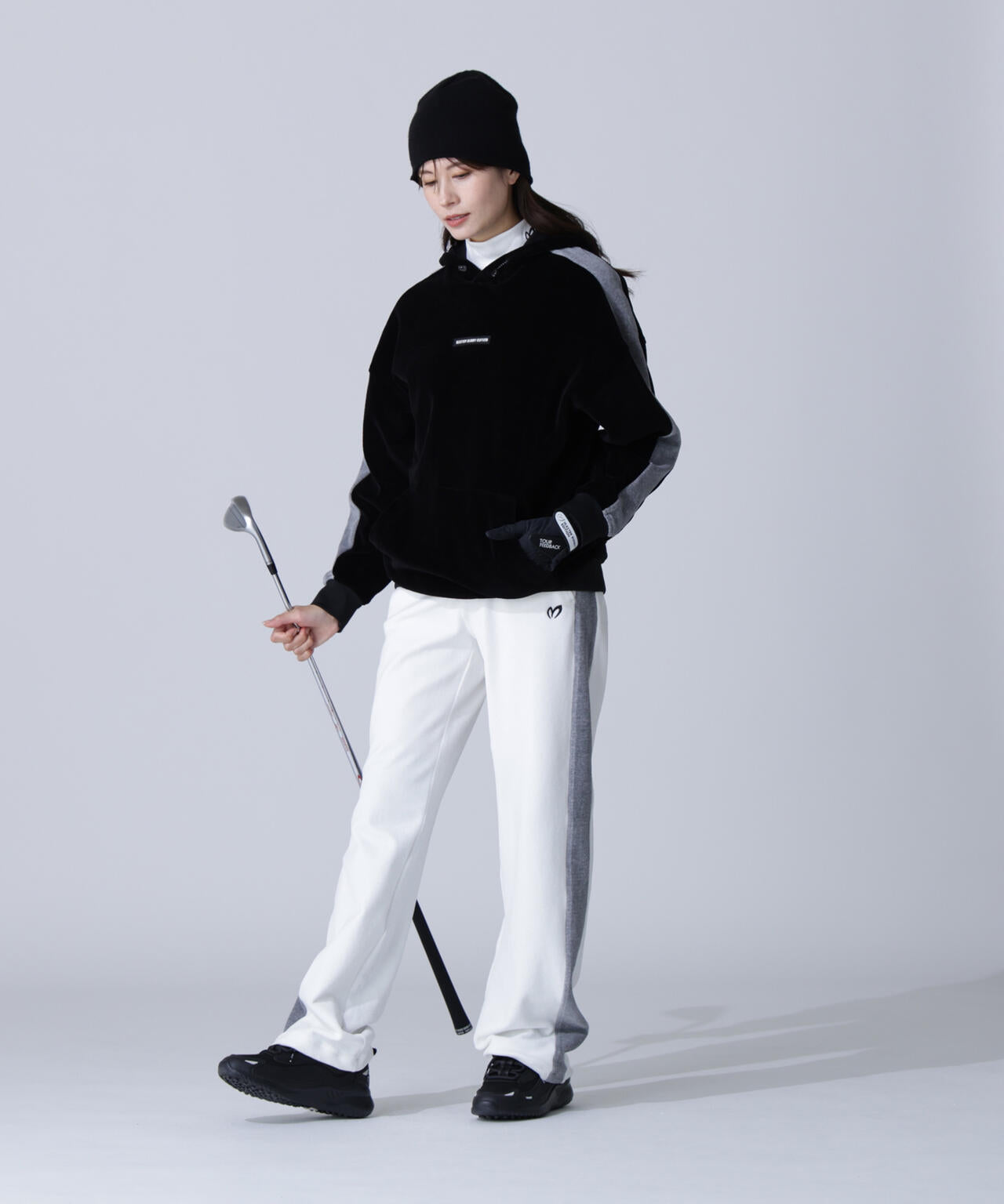 【岩井ツインズコラボカラーあり】ベロアパンツ