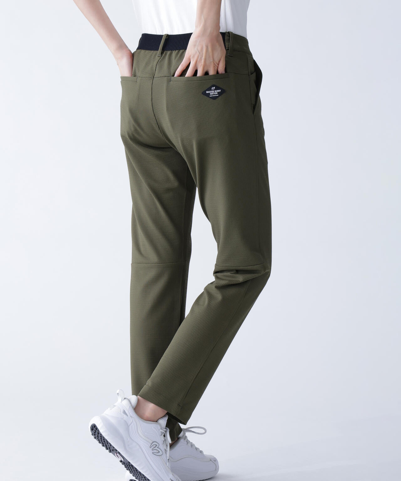 ストライプサッカー4WAYストレッチパンツ