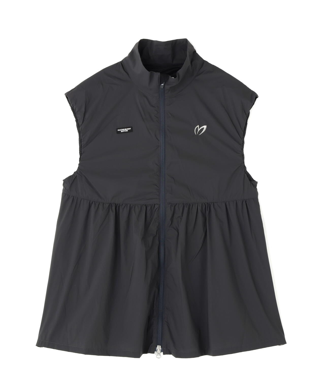 【美品　大きいサイズ】MASTER BUNNY EDITION ベスト　ナイロン ナイロンリップ中綿フルジップベスト | MASTER BUNNY EDITION