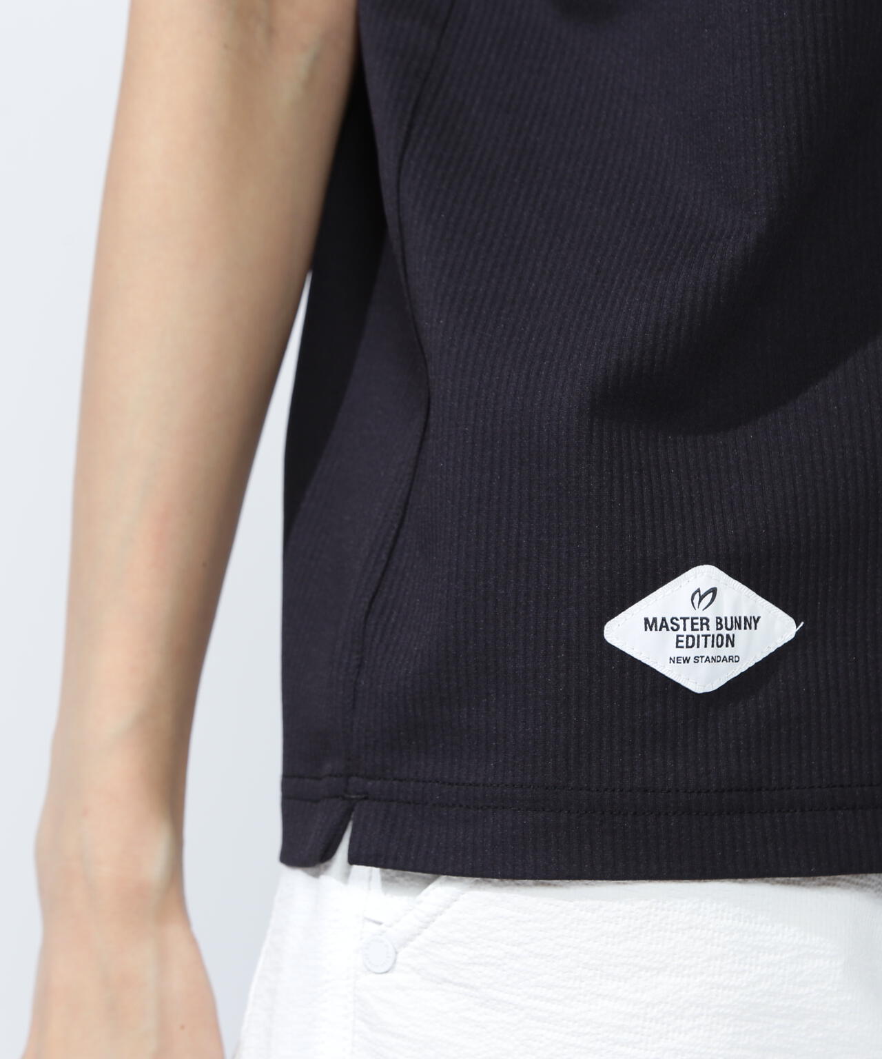 ストライプサッカー4WAYストレッチ半袖ポロシャツ