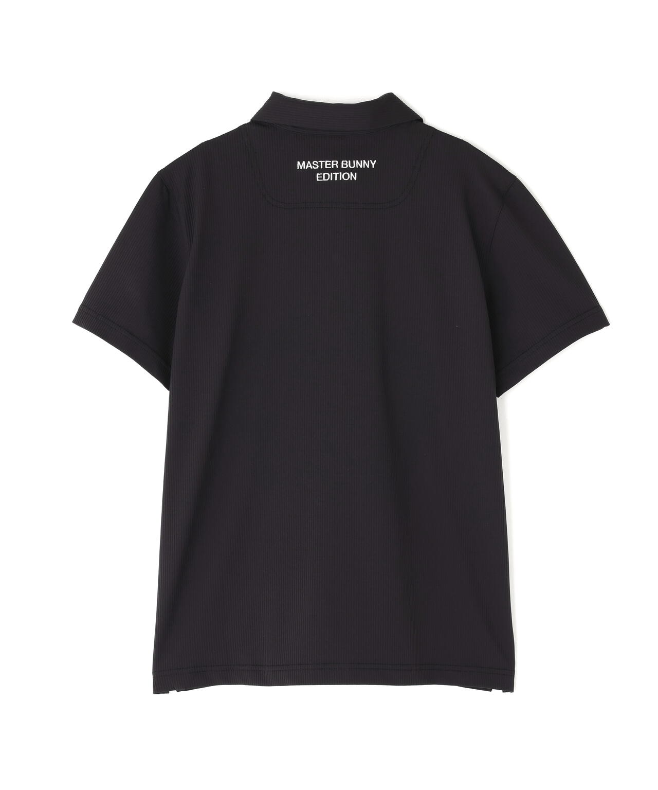 ストライプサッカー4WAYストレッチ半袖ポロシャツ