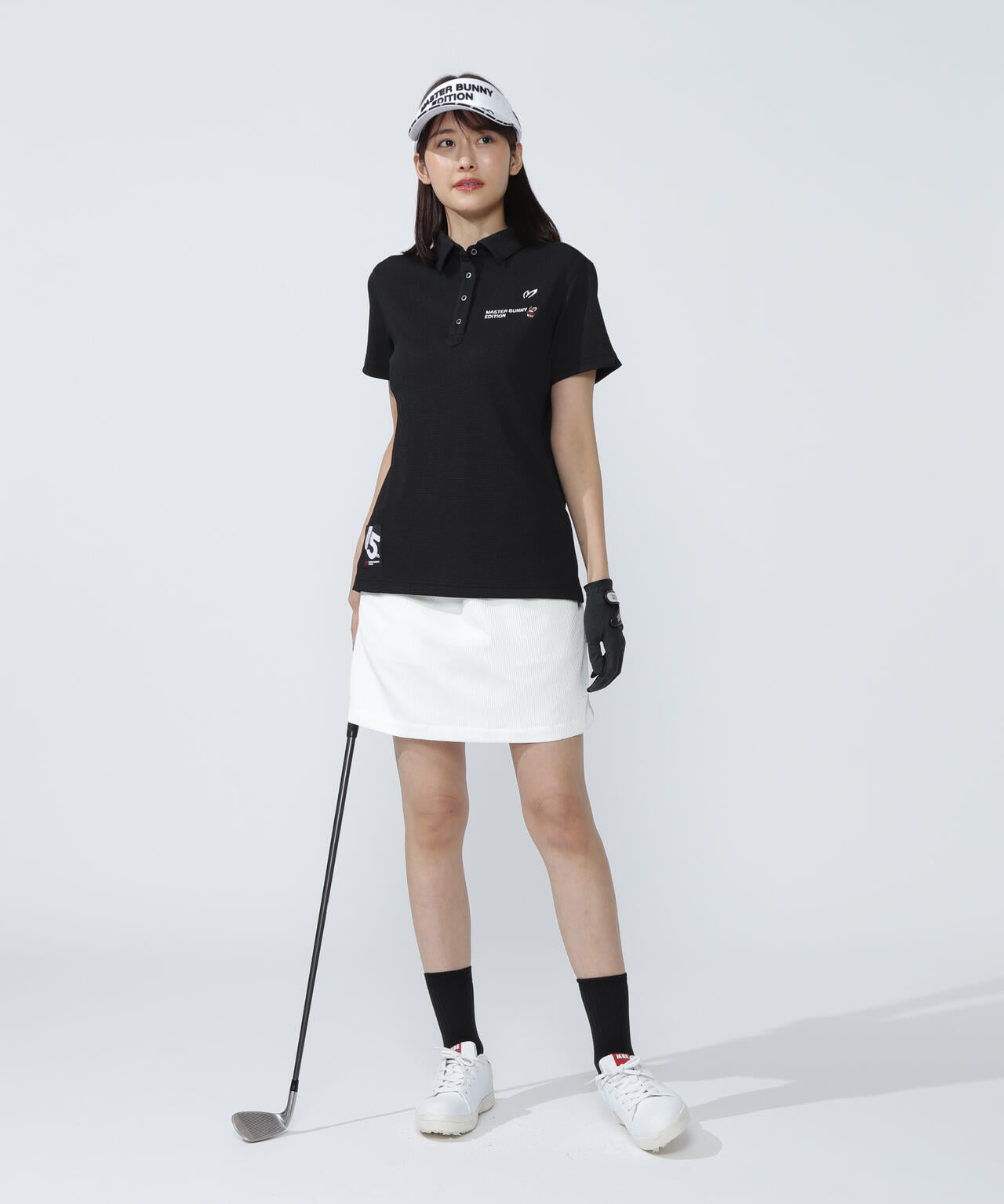 【SWAGGY BUNNY】ポップコーンハニカム半袖ポロシャツ