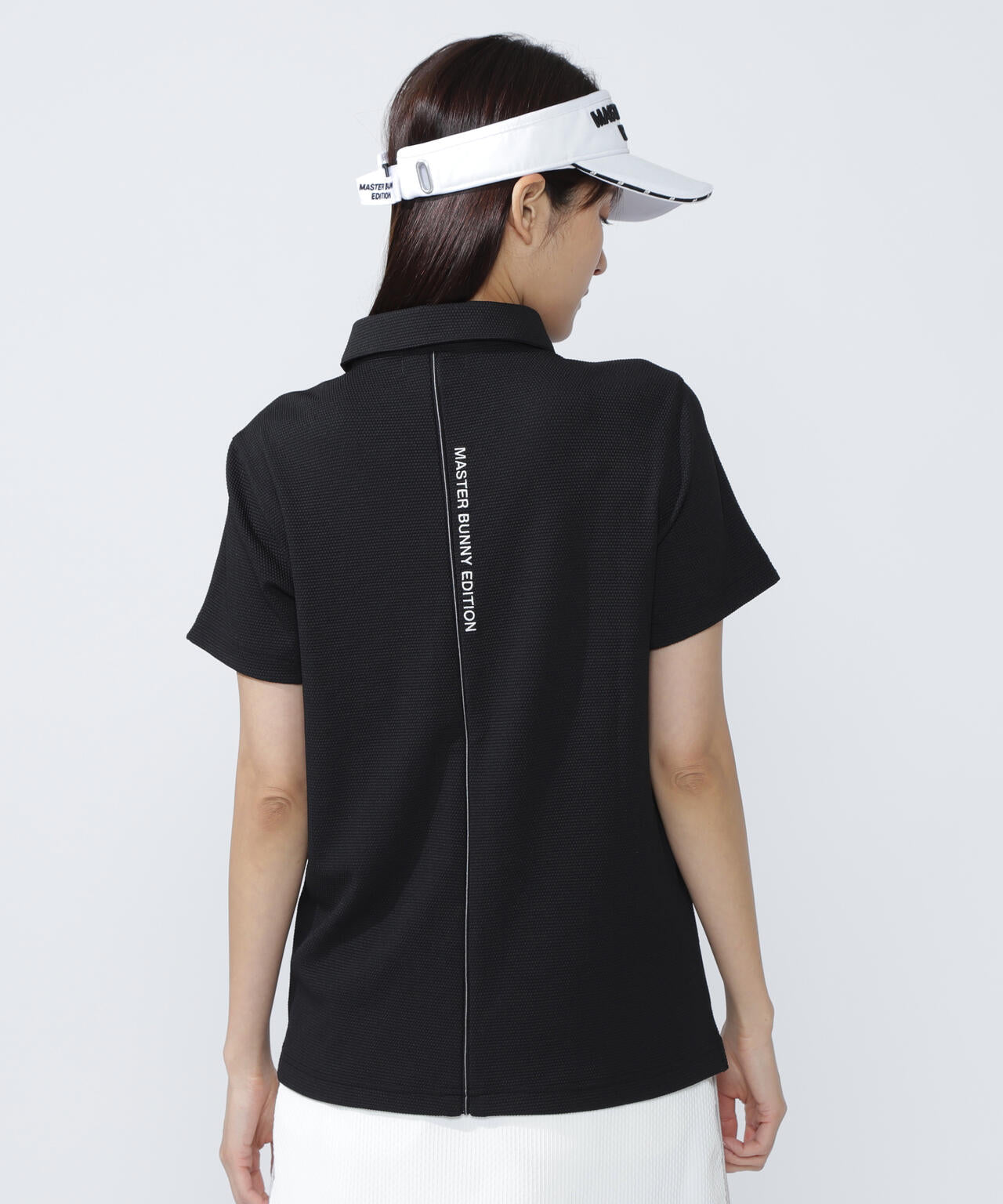 【SWAGGY BUNNY】ポップコーンハニカム半袖ポロシャツ