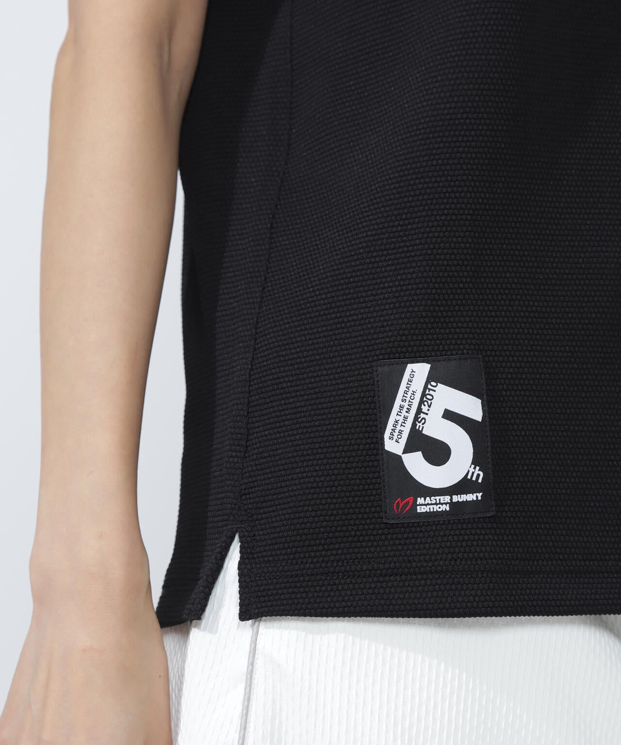 【SWAGGY BUNNY】ポップコーンハニカム半袖ポロシャツ