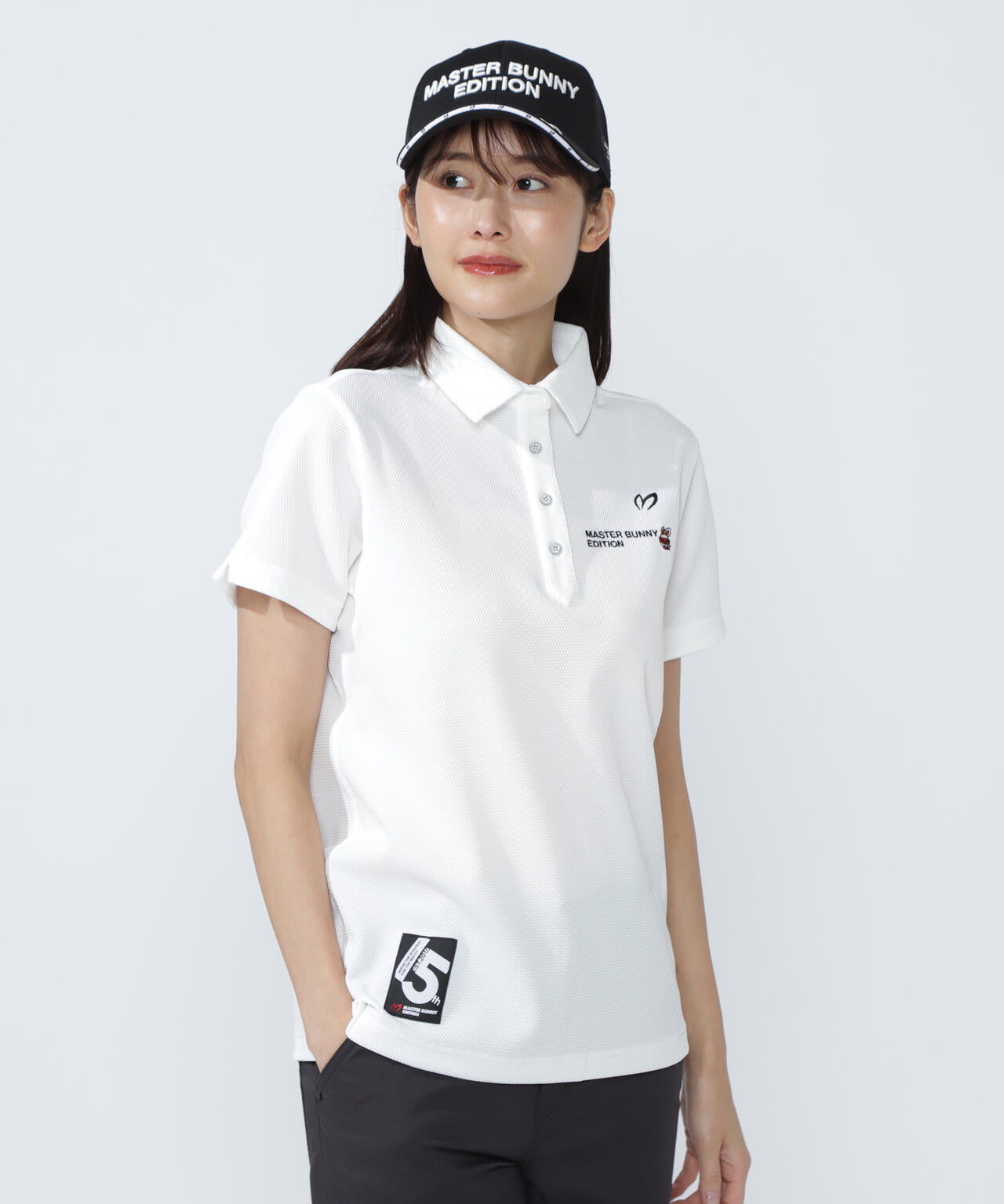 SWAGGY BUNNY】ポップコーンハニカム半袖ポロシャツ | MASTER BUNNY
