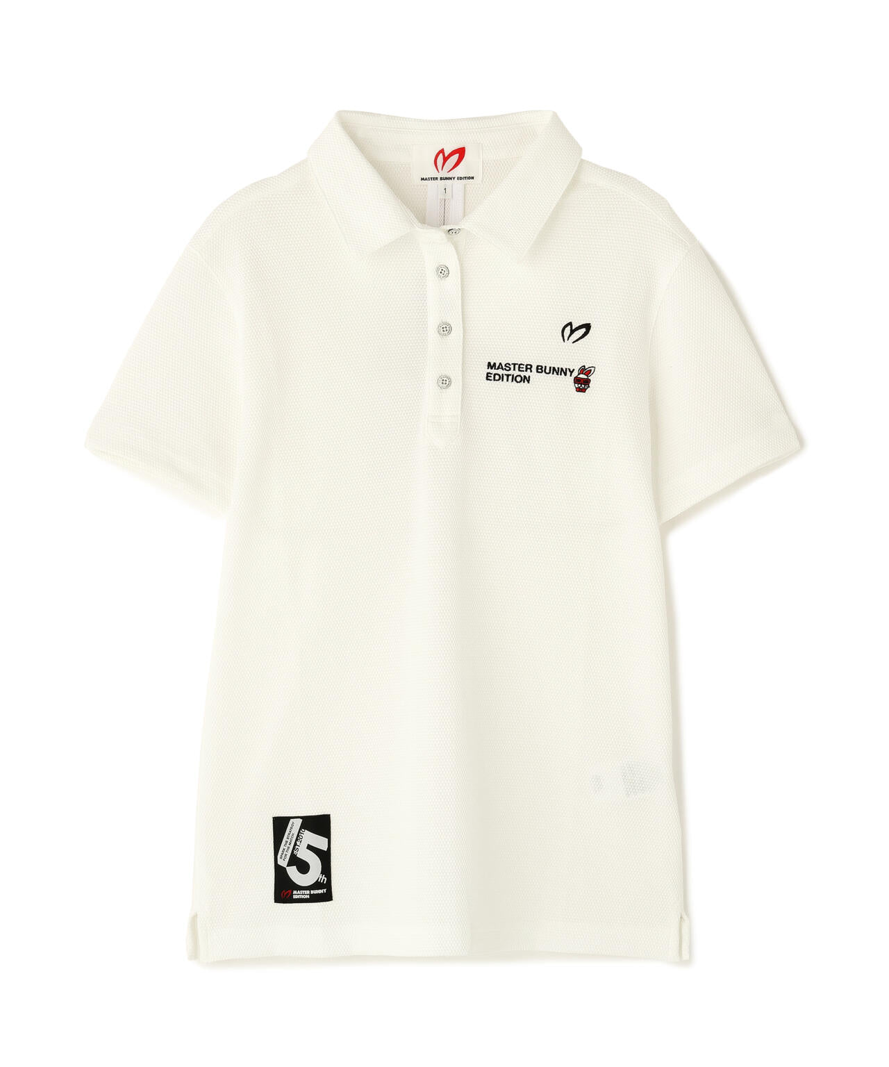 【SWAGGY BUNNY】ポップコーンハニカム半袖ポロシャツ