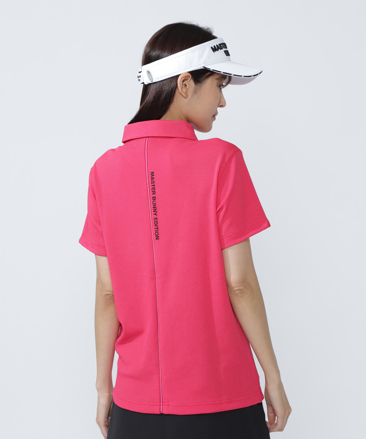 【SWAGGY BUNNY】ポップコーンハニカム半袖ポロシャツ