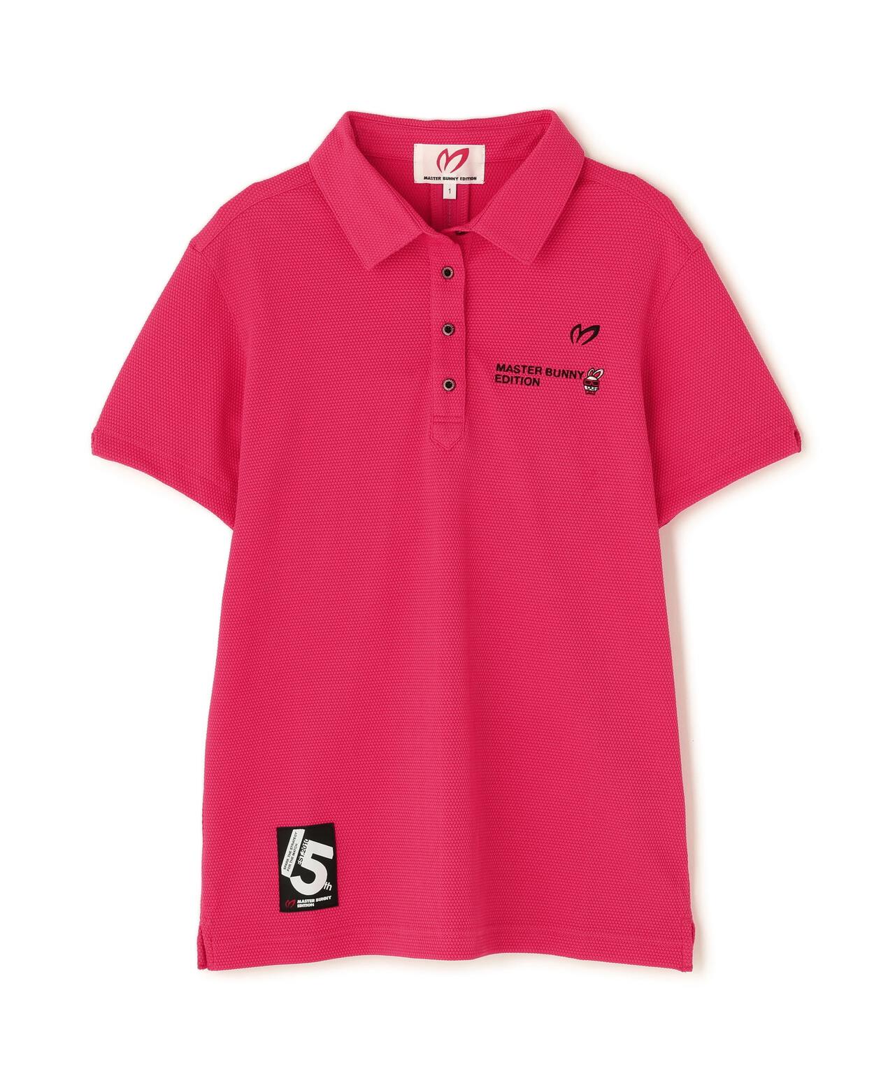 【SWAGGY BUNNY】ポップコーンハニカム半袖ポロシャツ