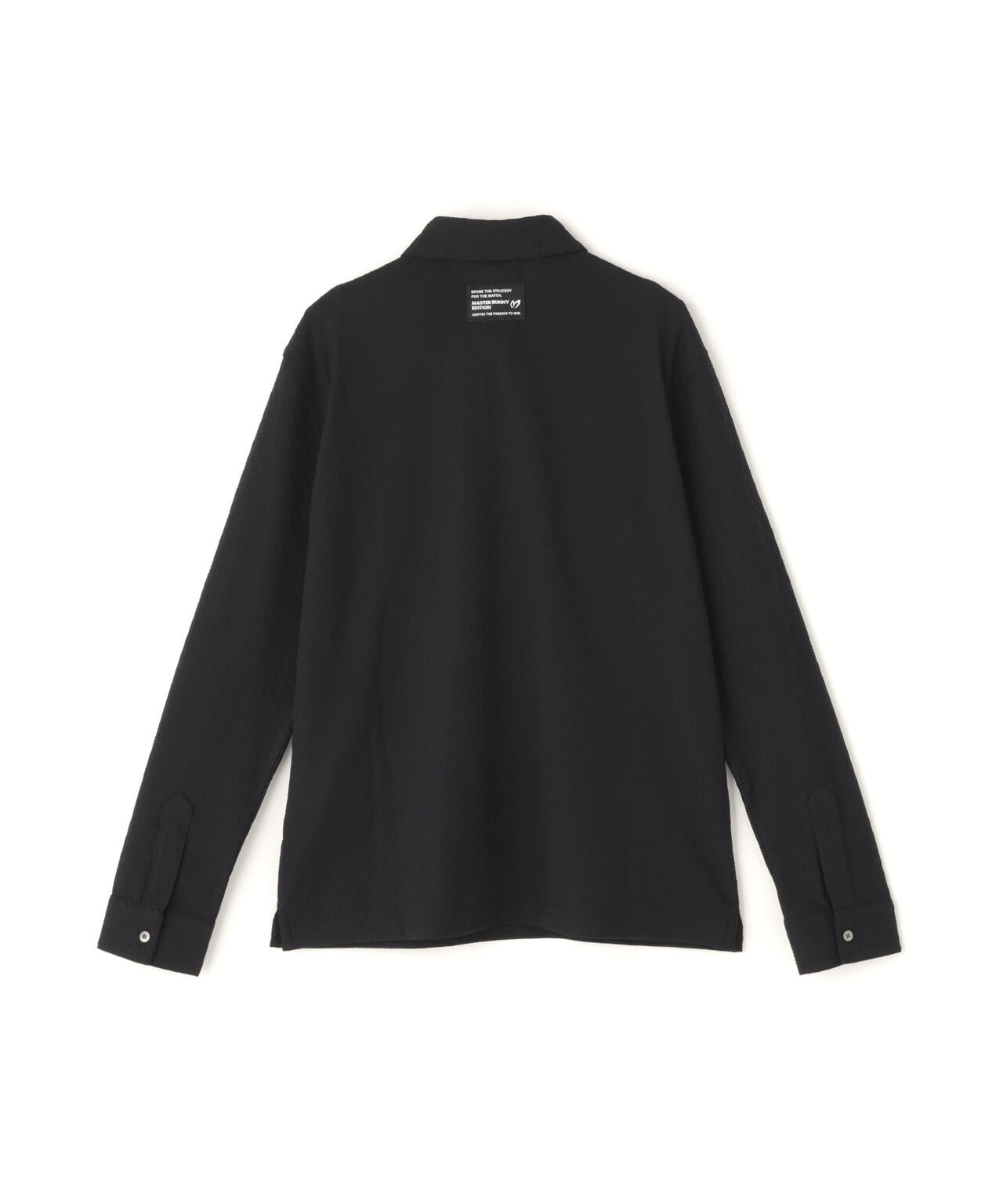 リンクスロゴジャガード長袖ポロシャツ | MASTER BUNNY EDITION