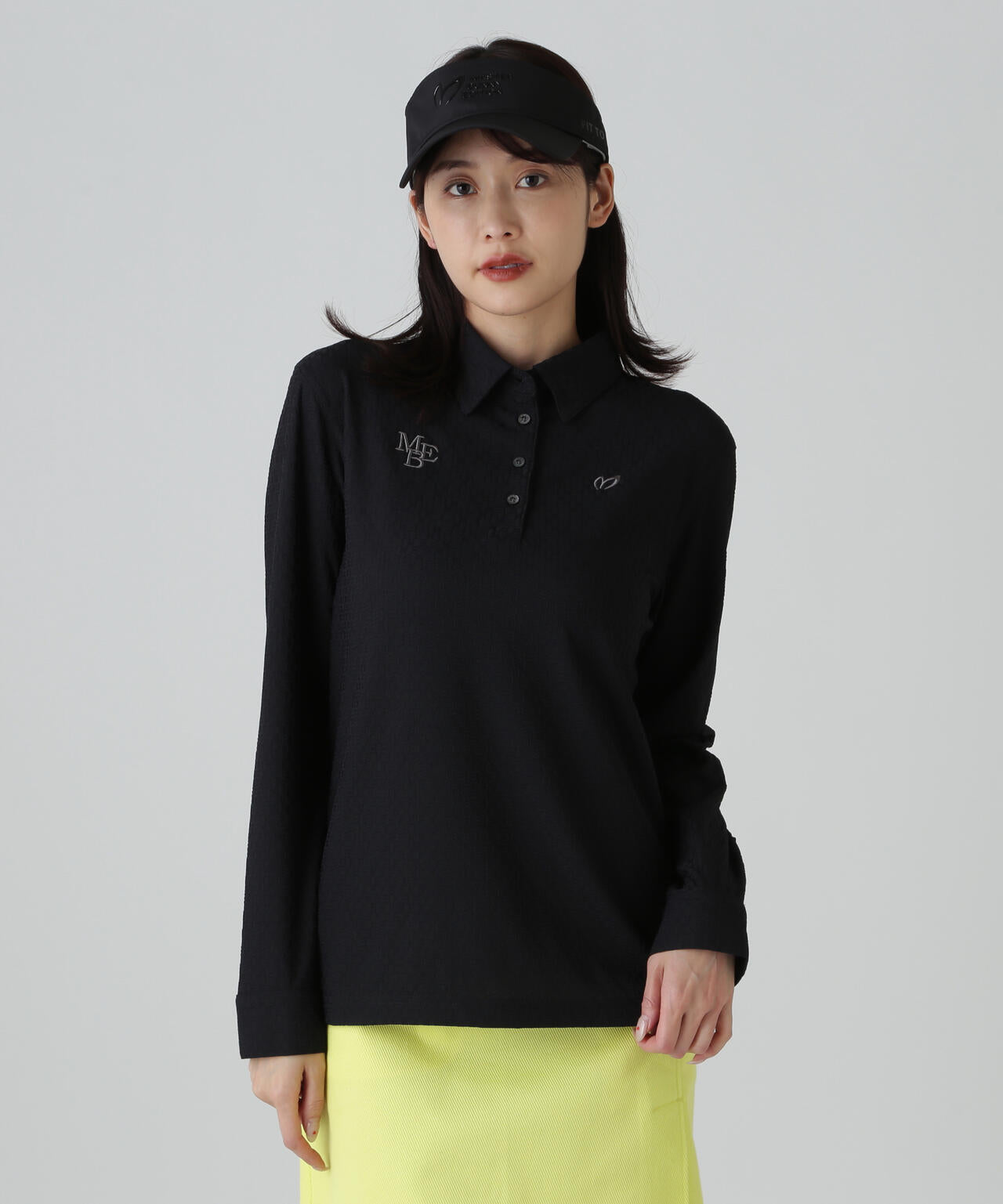 マスターバニーエディション セットアップ ポロシャツ スカート 総柄 SPX×TEXBRIDプリントスカート | MASTER BUNNY EDITION（マスター