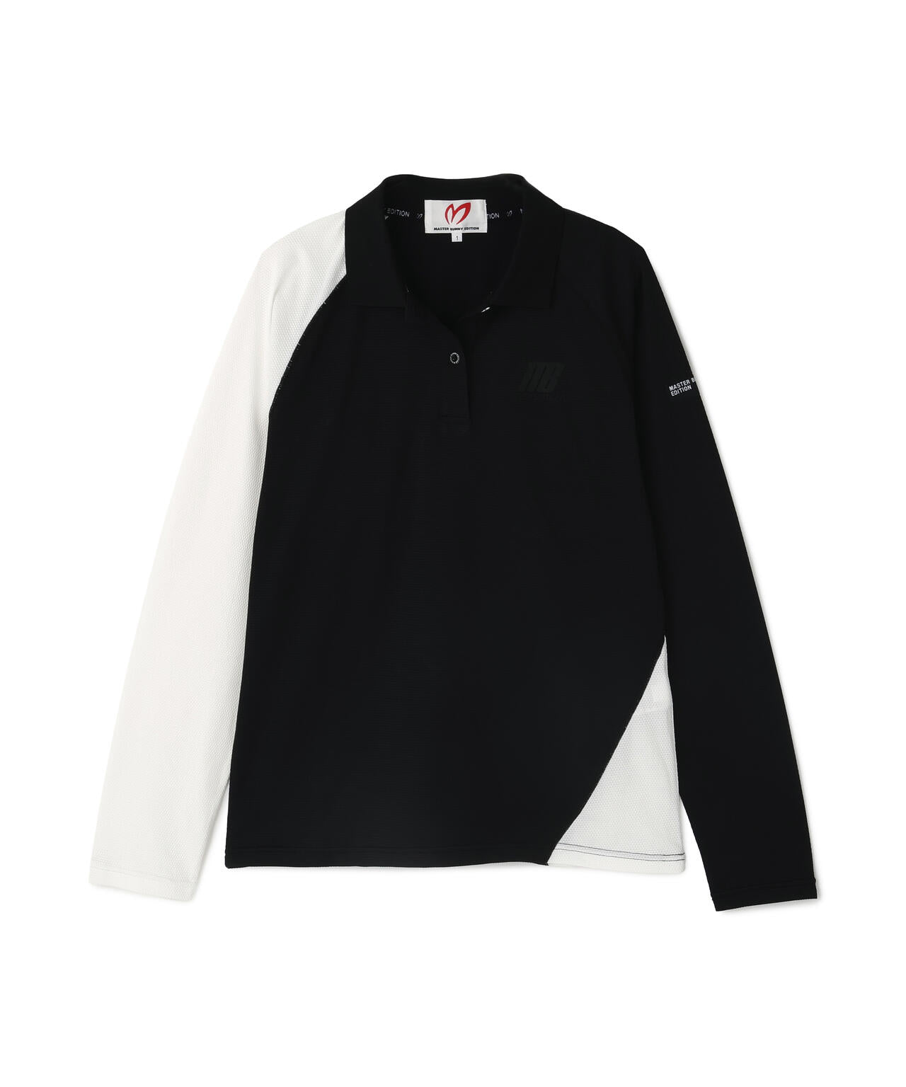 MASTER BUNNY EDITION 長袖ポロシャツ サイズ0 AddElm長袖ポロシャツ | MASTER BUNNY EDITION（マスターバニー