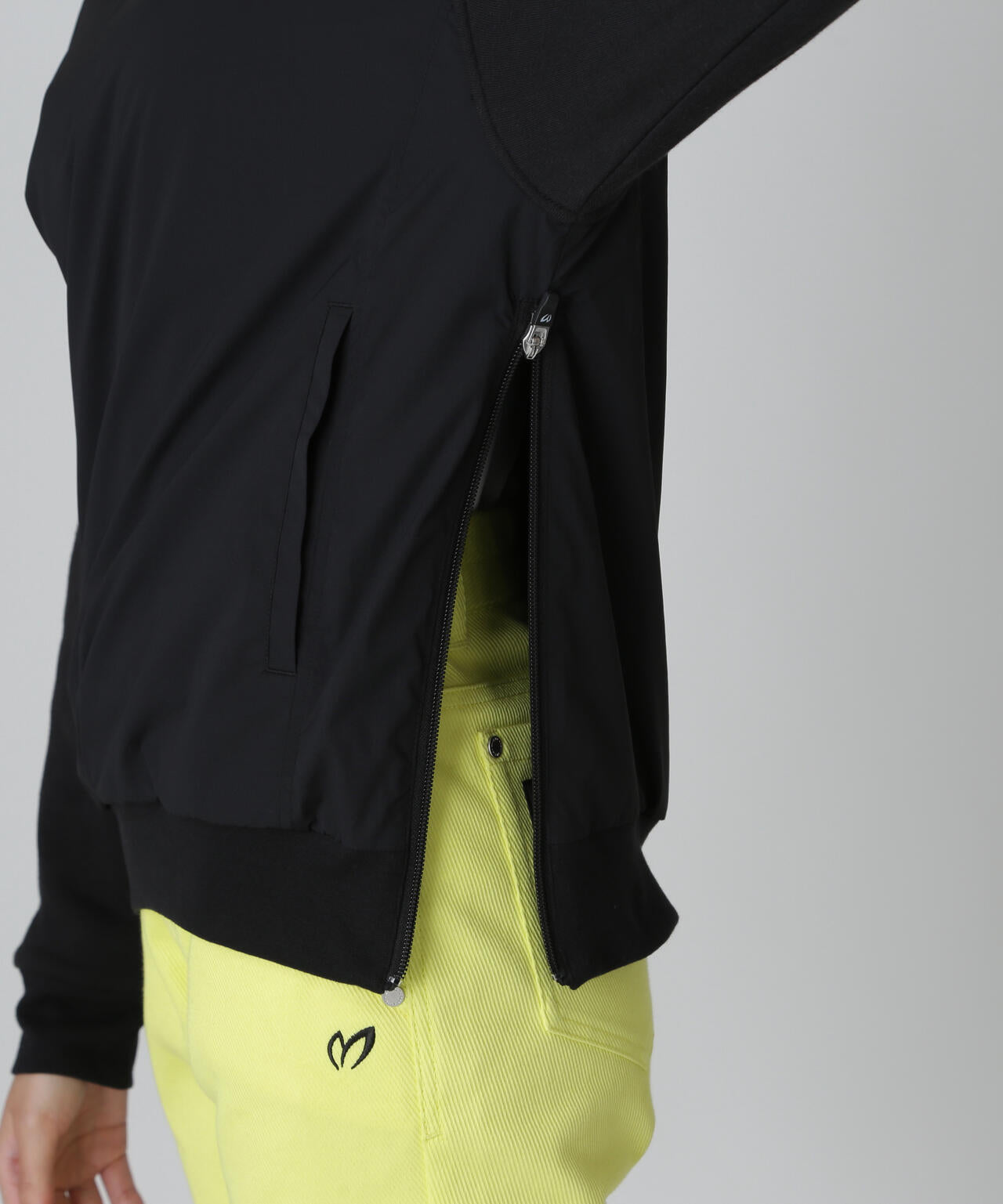 新品 マスターバニー ドビーストレッチツインスニードジャック (5)サイズL/黒 ストレッチドビー×ダンボールスニードジャック | MASTER BUNNY EDITION