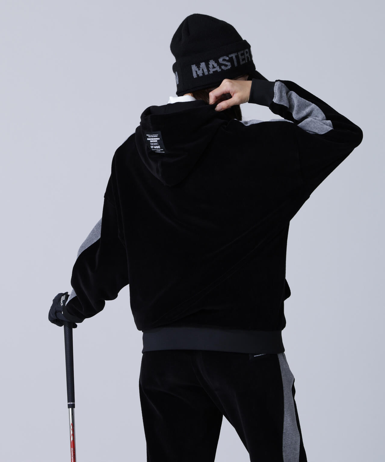 岩井ツインズコラボカラーあり】ベロアフーディプルオーバー | MASTER