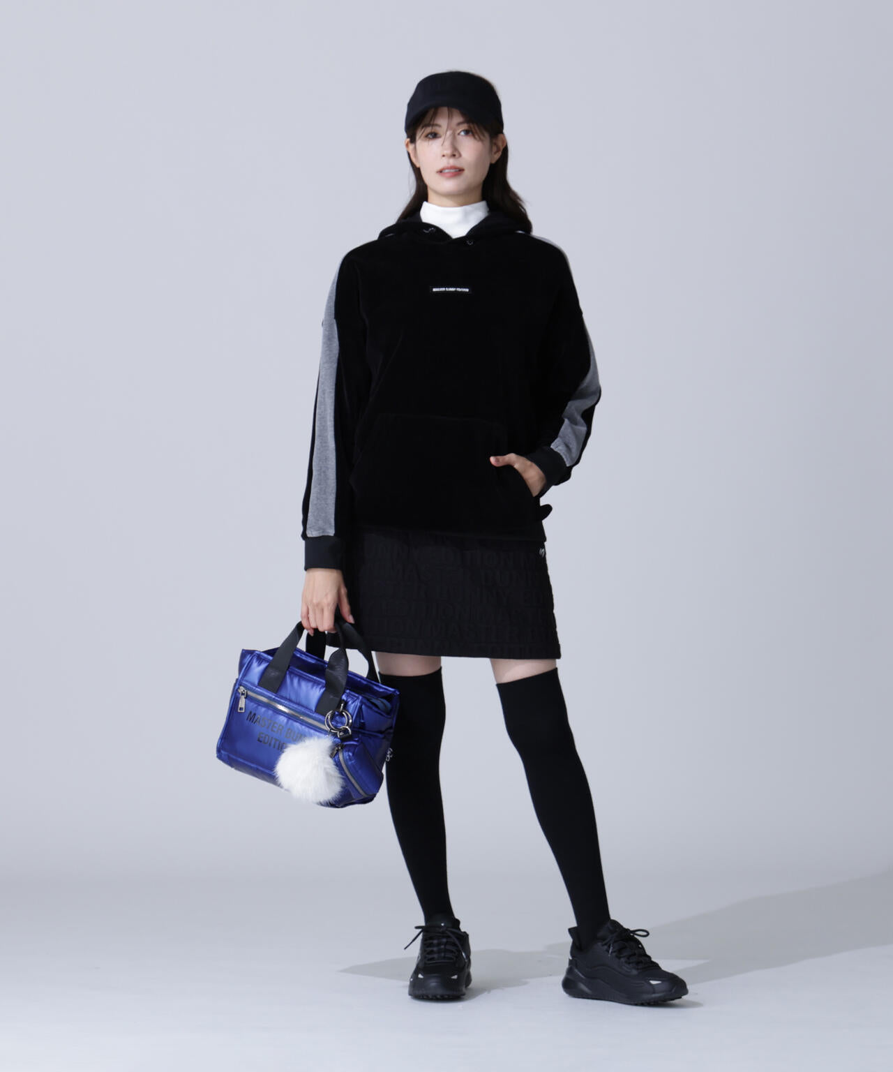 岩井ツインズコラボカラーあり】ベロアフーディプルオーバー | MASTER