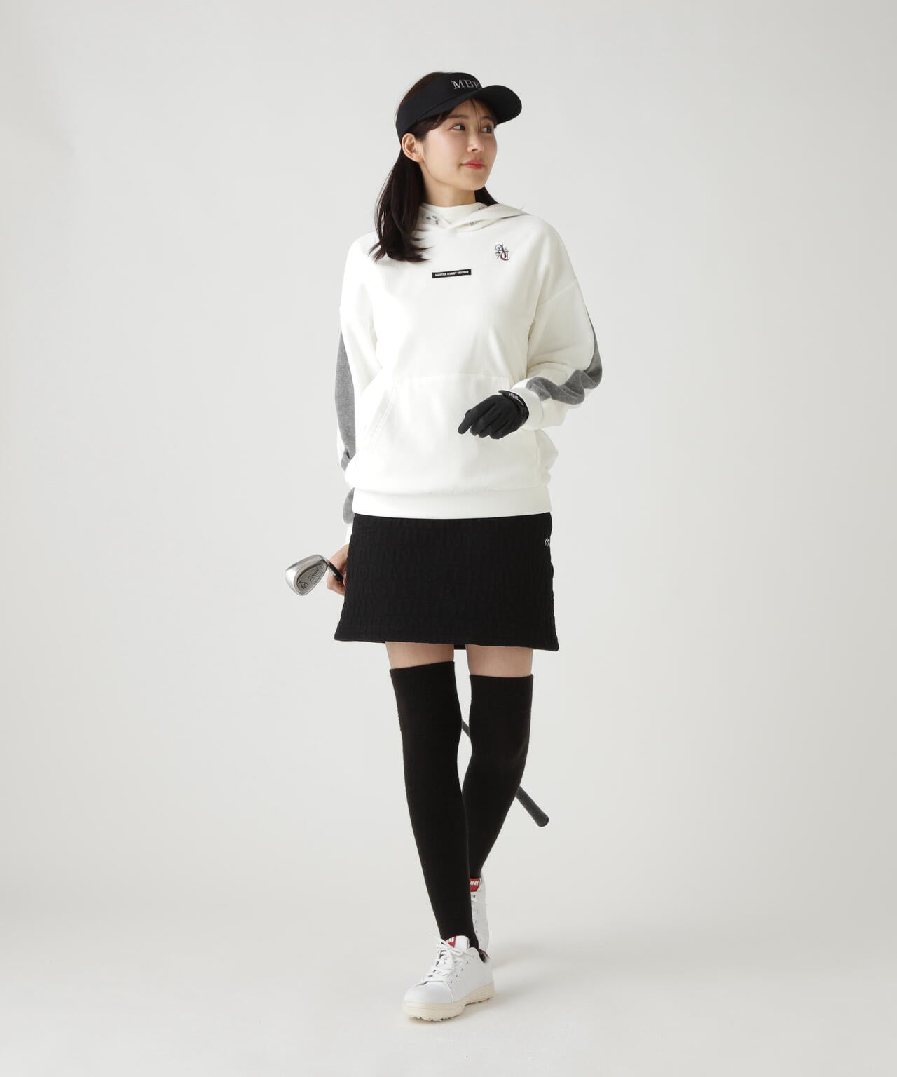 【岩井ツインズコラボカラーあり】ベロアフーディプルオーバー