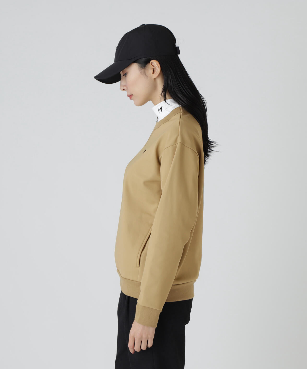 起毛トリコットクルーネックプルオーバー | MASTER BUNNY EDITION